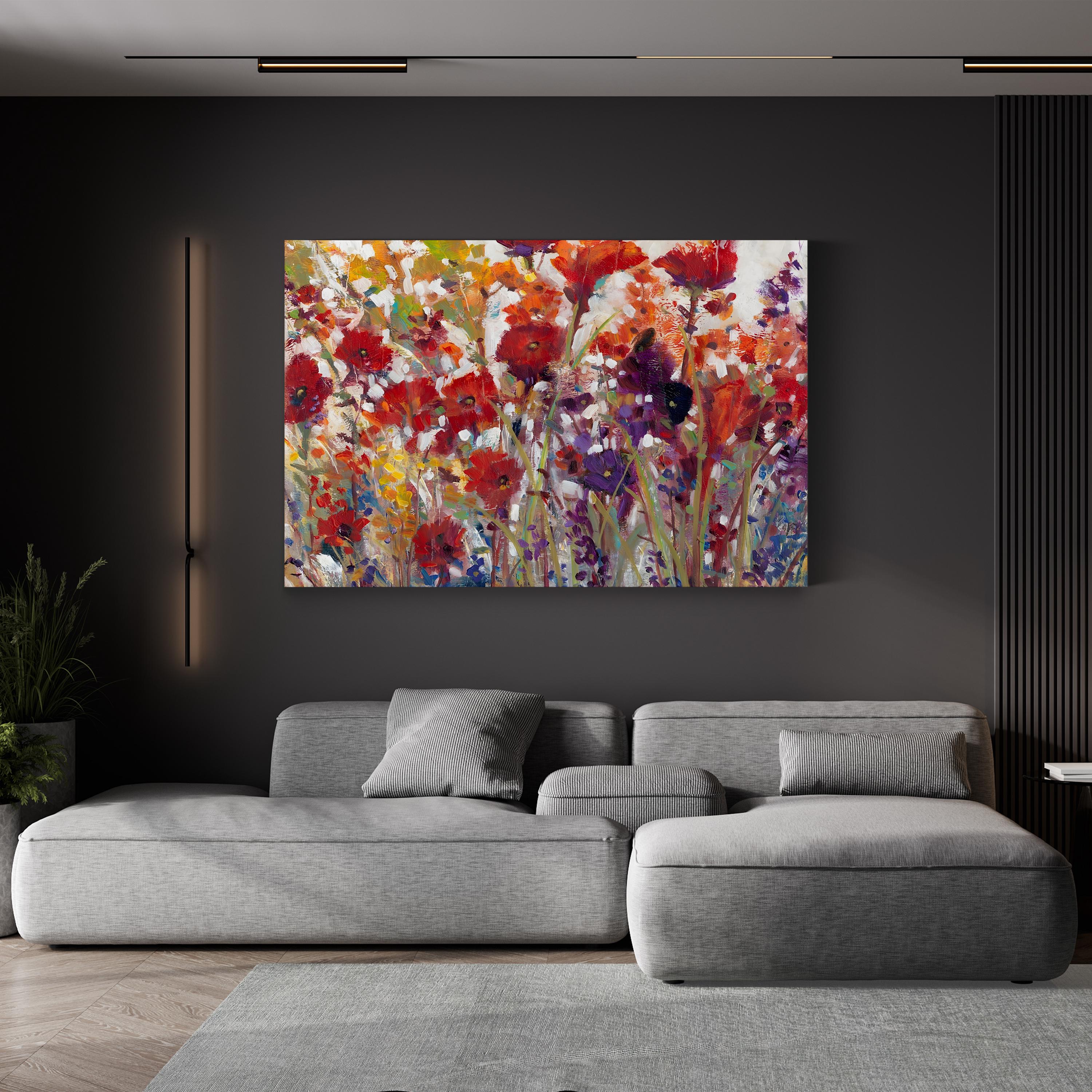 Variety of Flowers I Wall Art by Tim O’Toole – Contemporary Floral Canvas Print