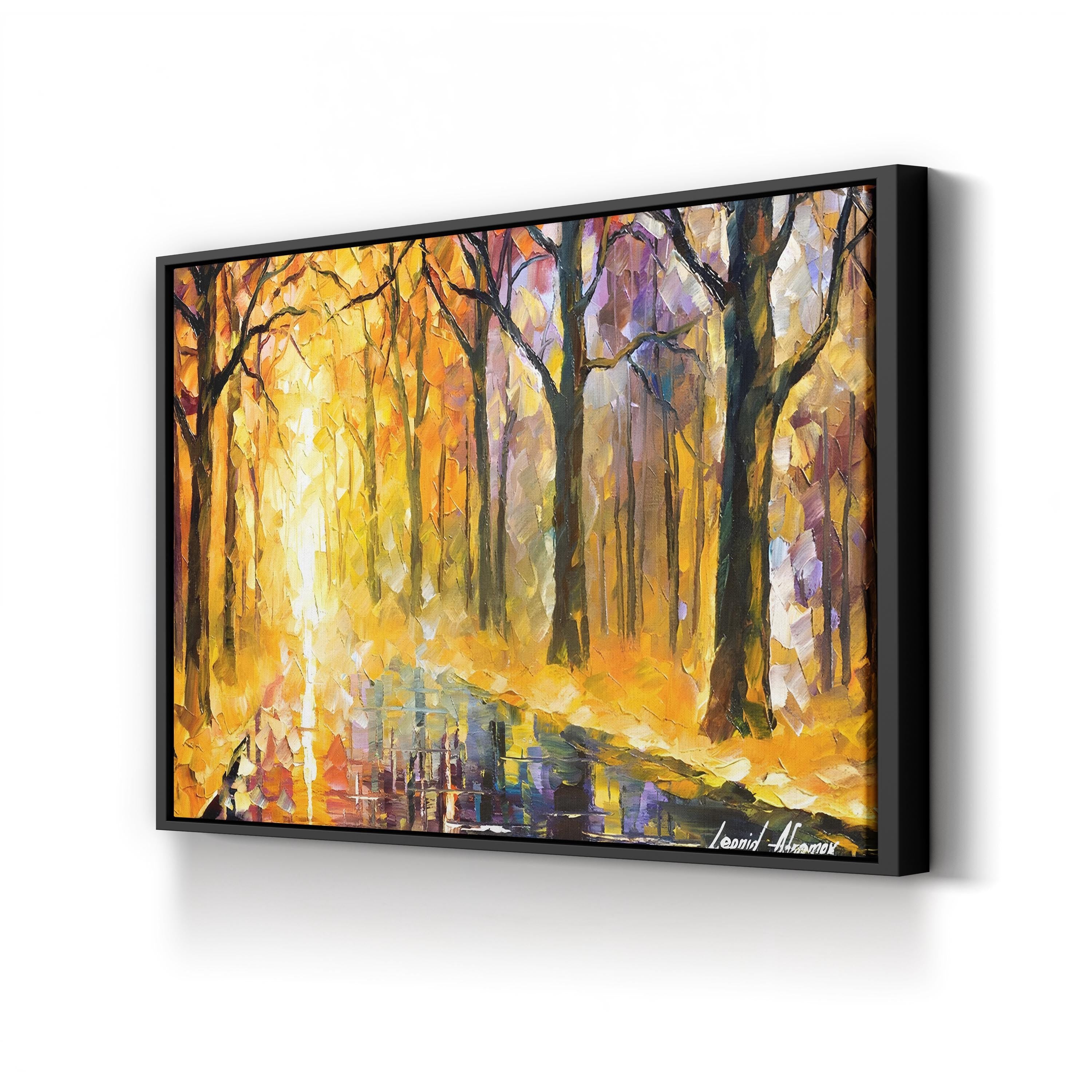 Vibrations That Never End Wall Art by Leonid Afremov