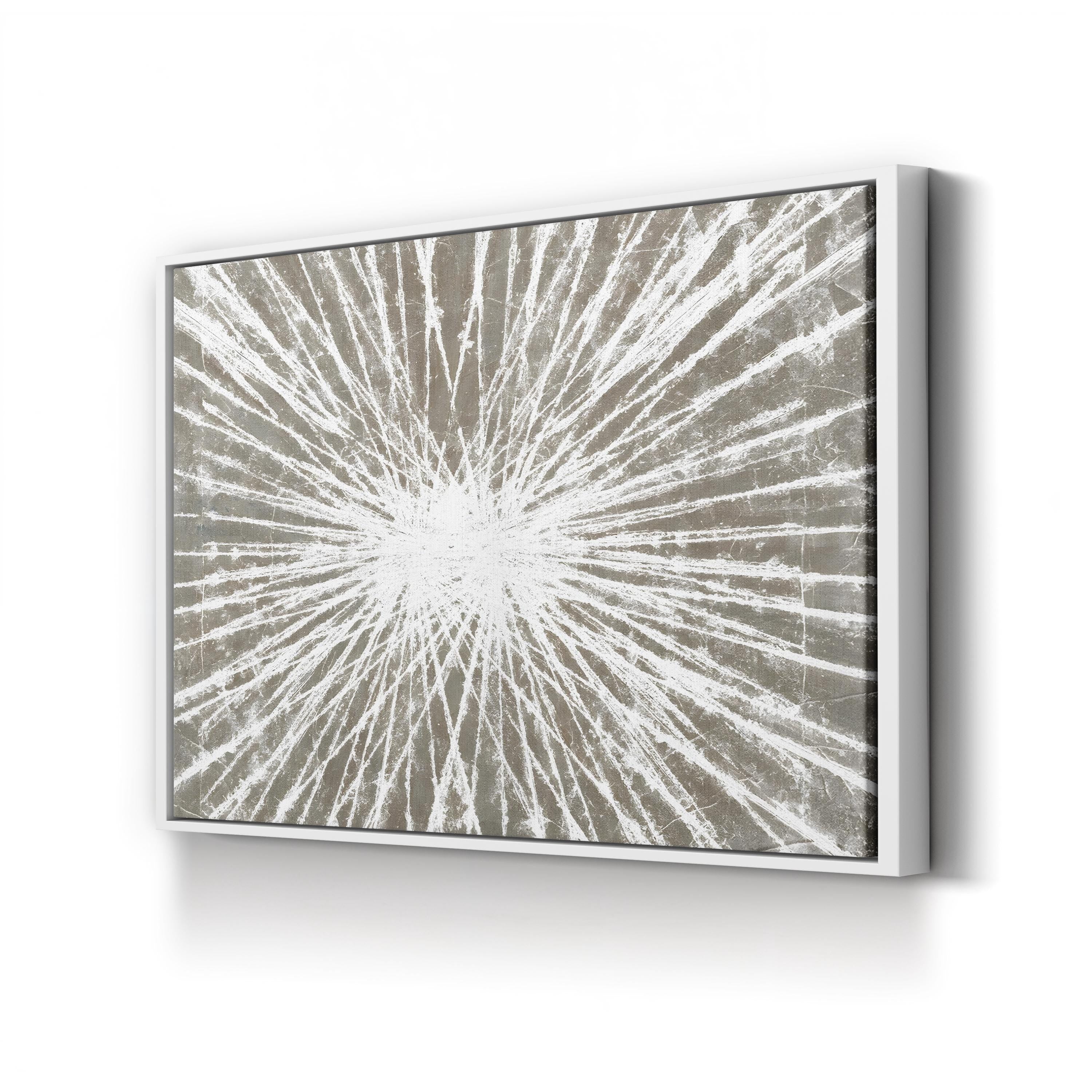 White Burst II Wall Art by Studio W