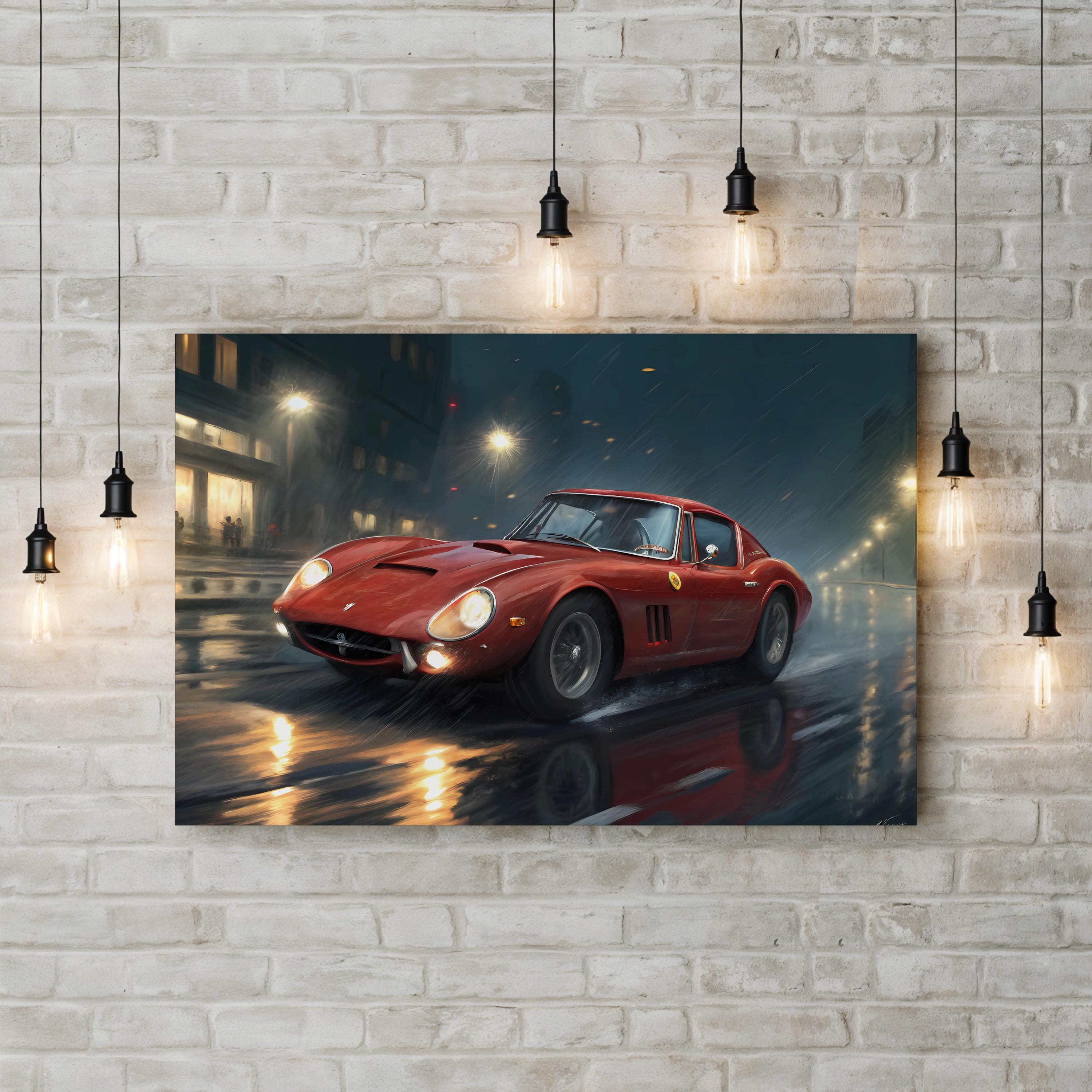 GTO Muscle Car – Vintage Photography Wall Art | Automotive Canvas Print