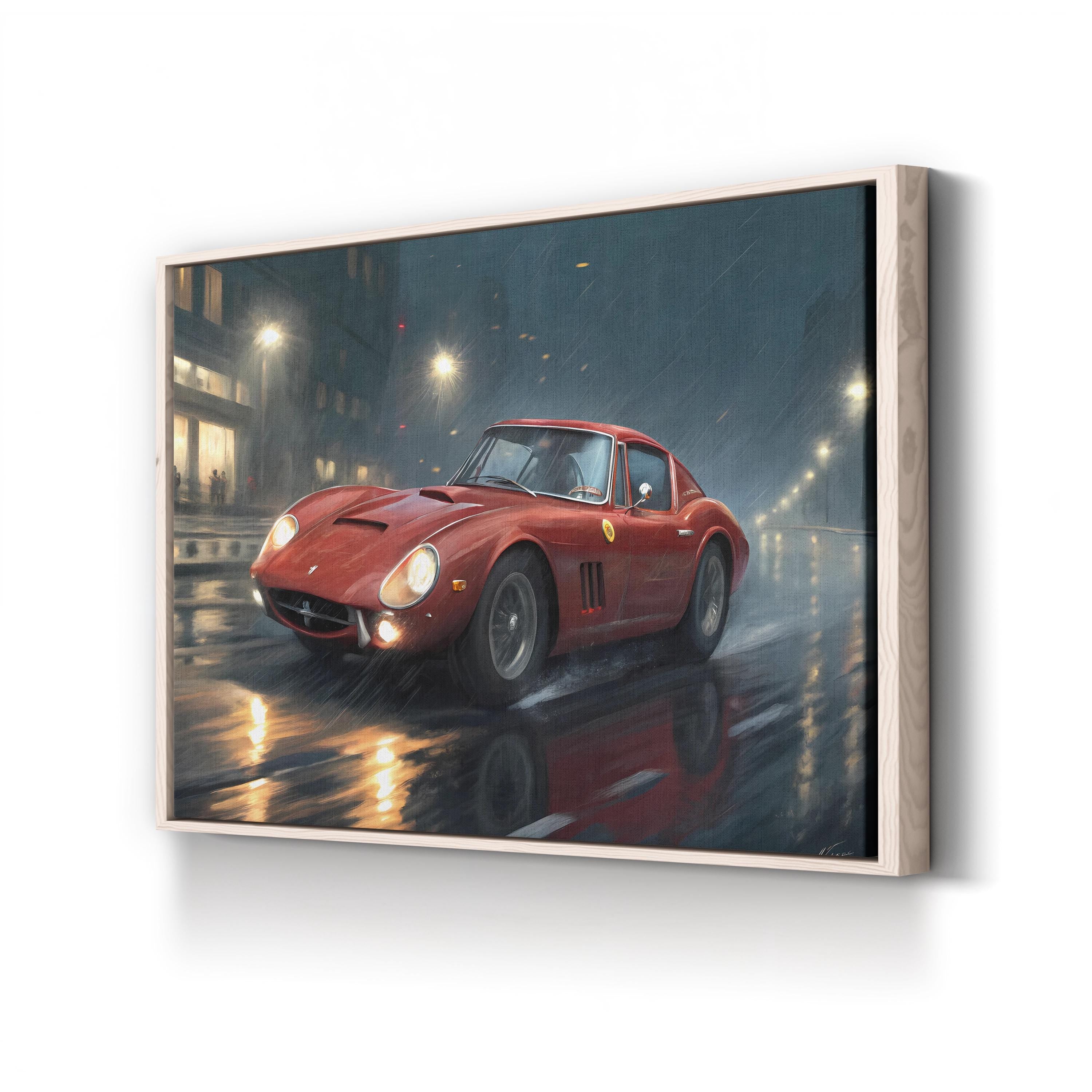 GTO Muscle Car – Vintage Photography Wall Art | Automotive Canvas Print