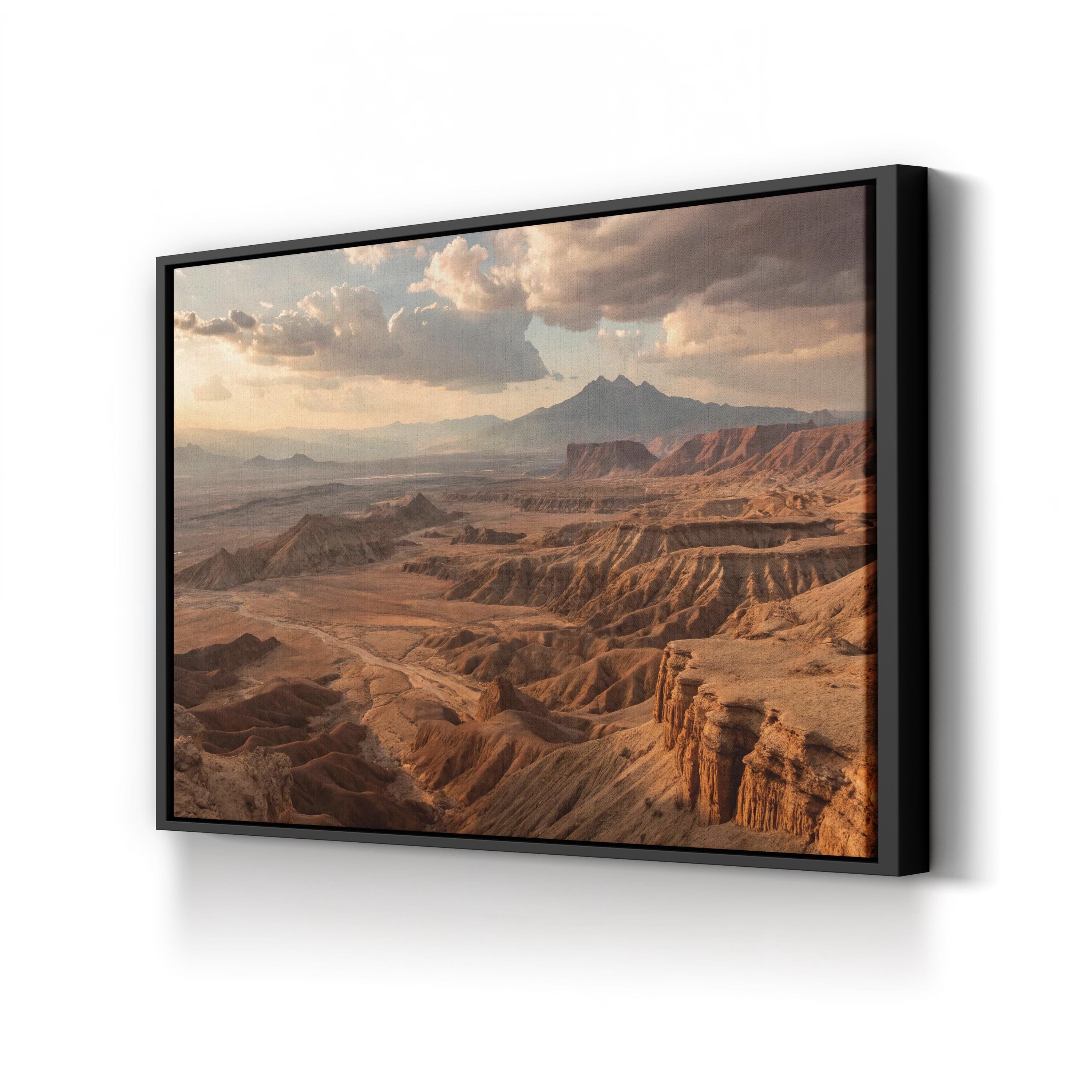 Anza Borrego Desert Landscape – Vintage Photography Wall Art | Scenic Nature Canvas Print
