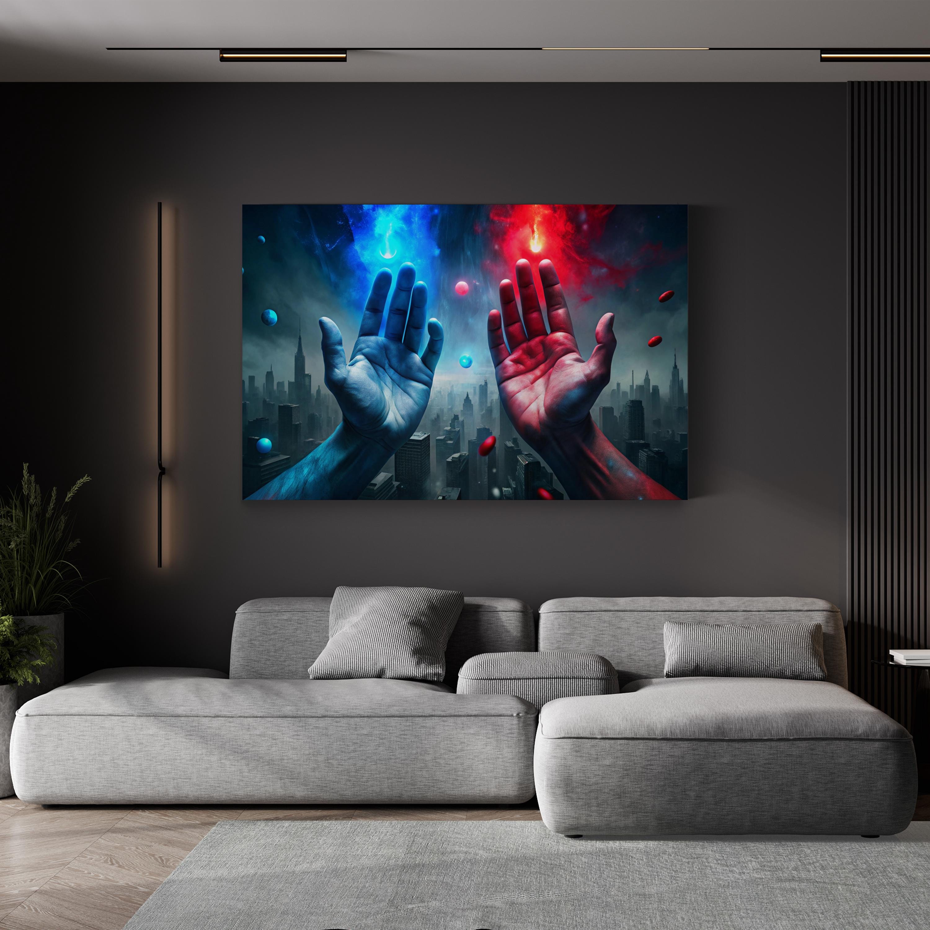 Choice – Motivational Abstract Canvas Print
