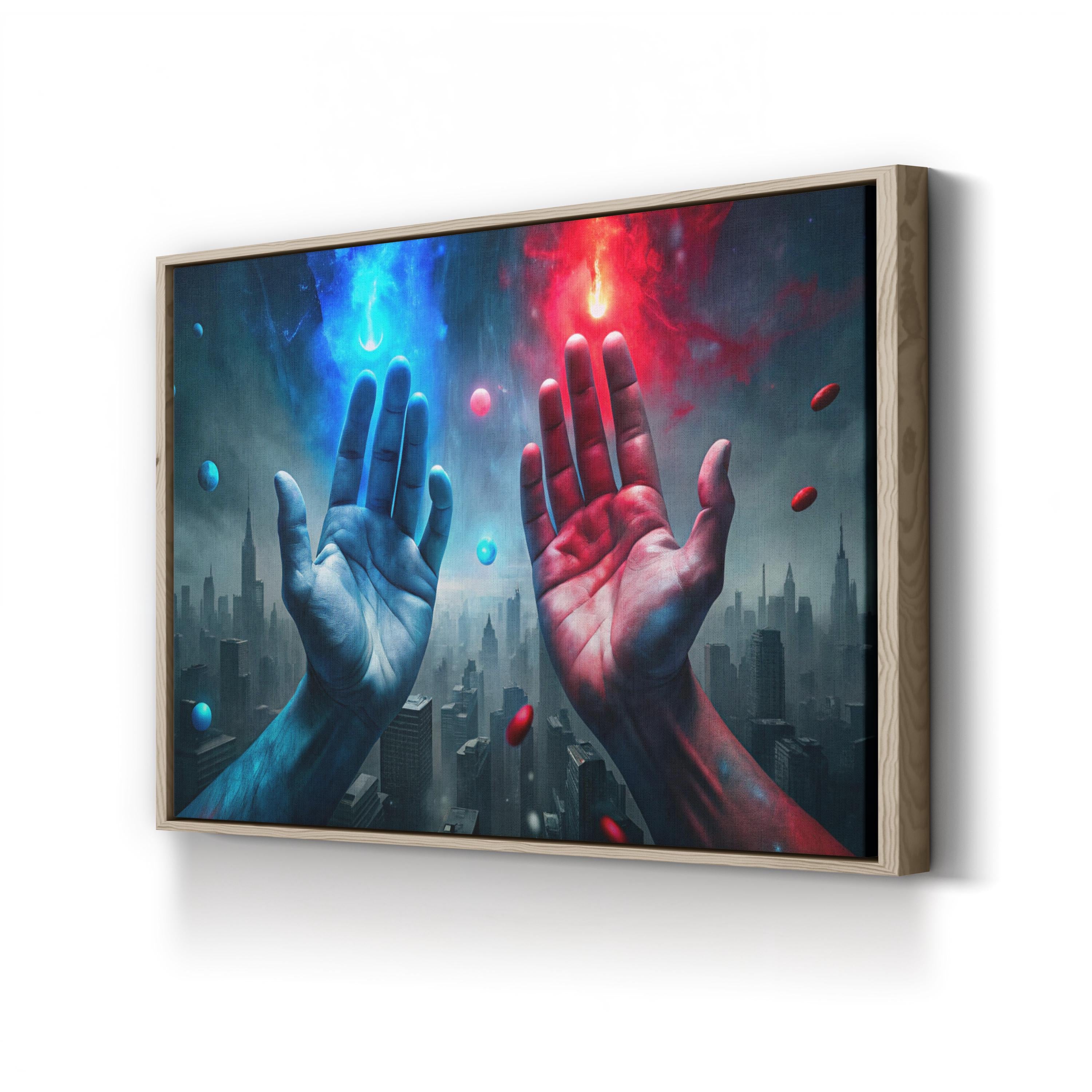 Choice – Motivational Abstract Canvas Print