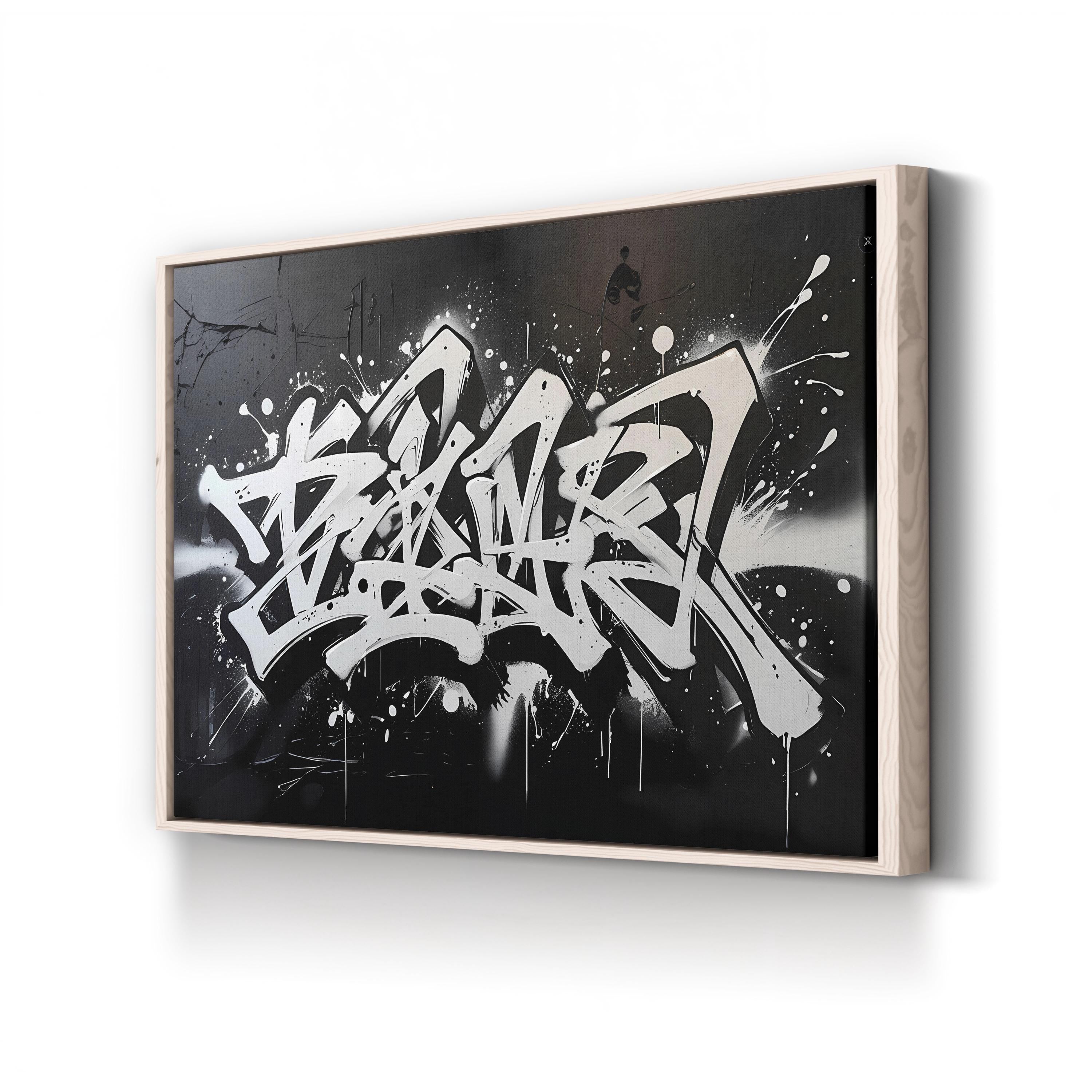 Abstract Confrontation – Period Illustration Wall Art | Bold Tension Canvas Print