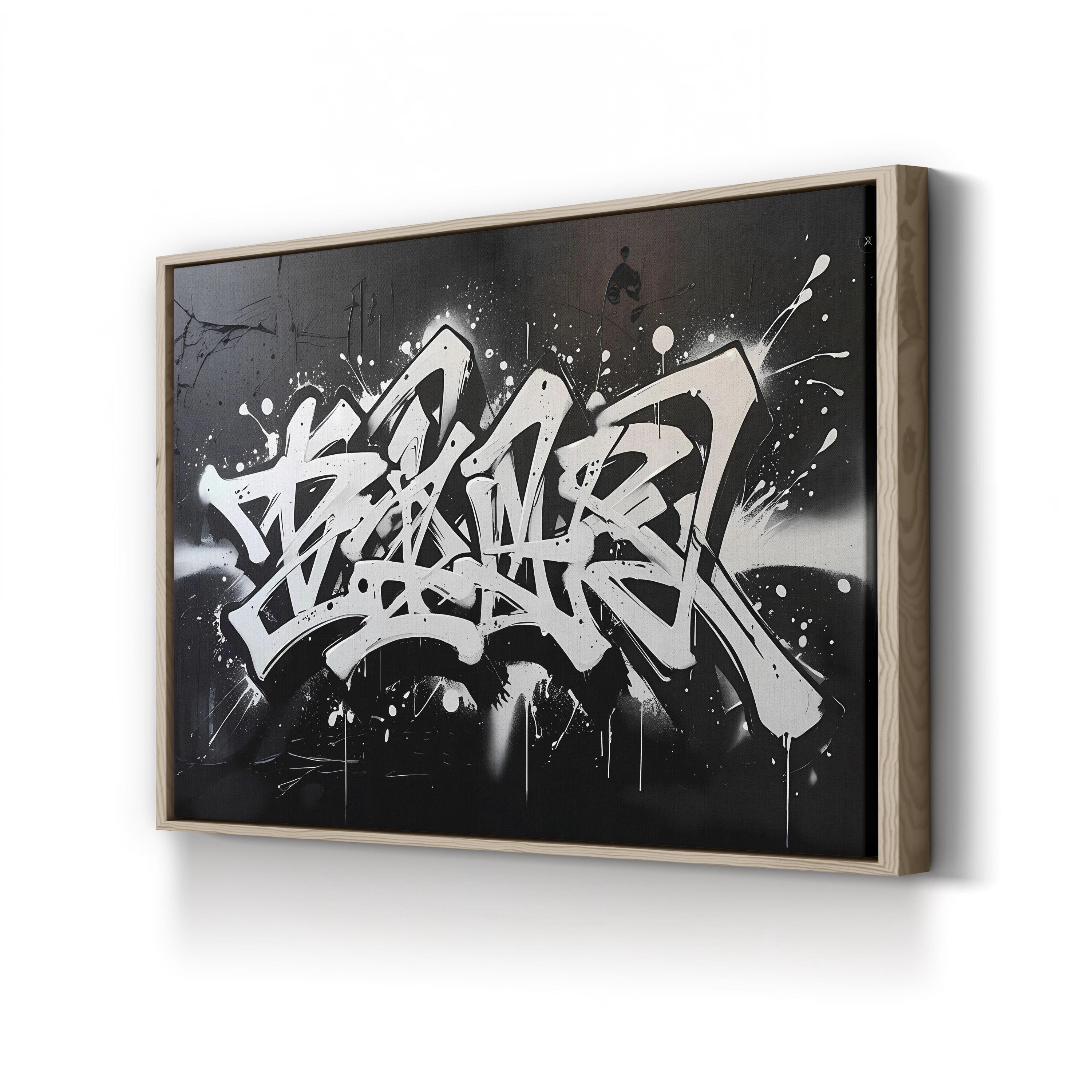 Abstract Confrontation – Period Illustration Wall Art | Bold Tension Canvas Print