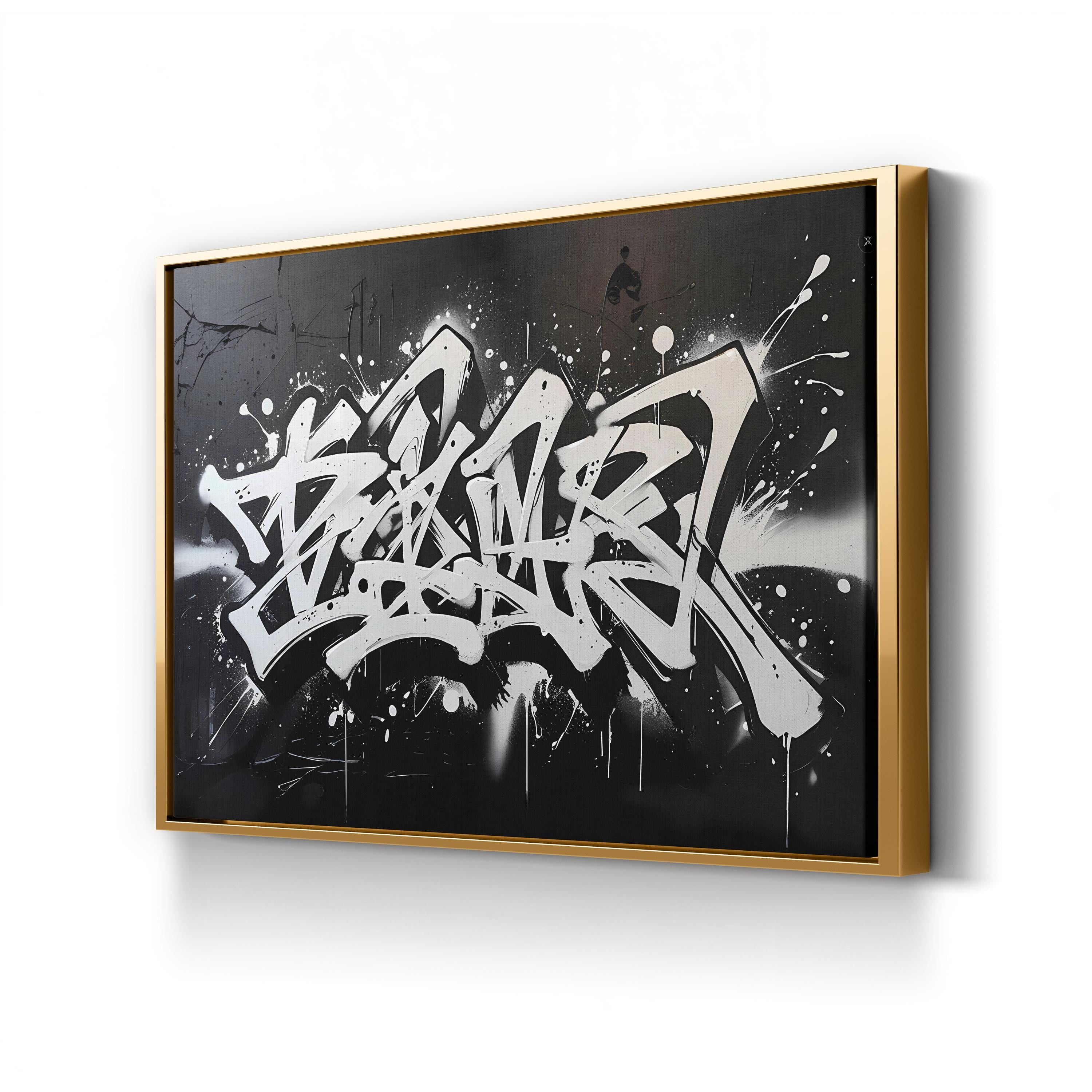 Abstract Confrontation – Period Illustration Wall Art | Bold Tension Canvas Print