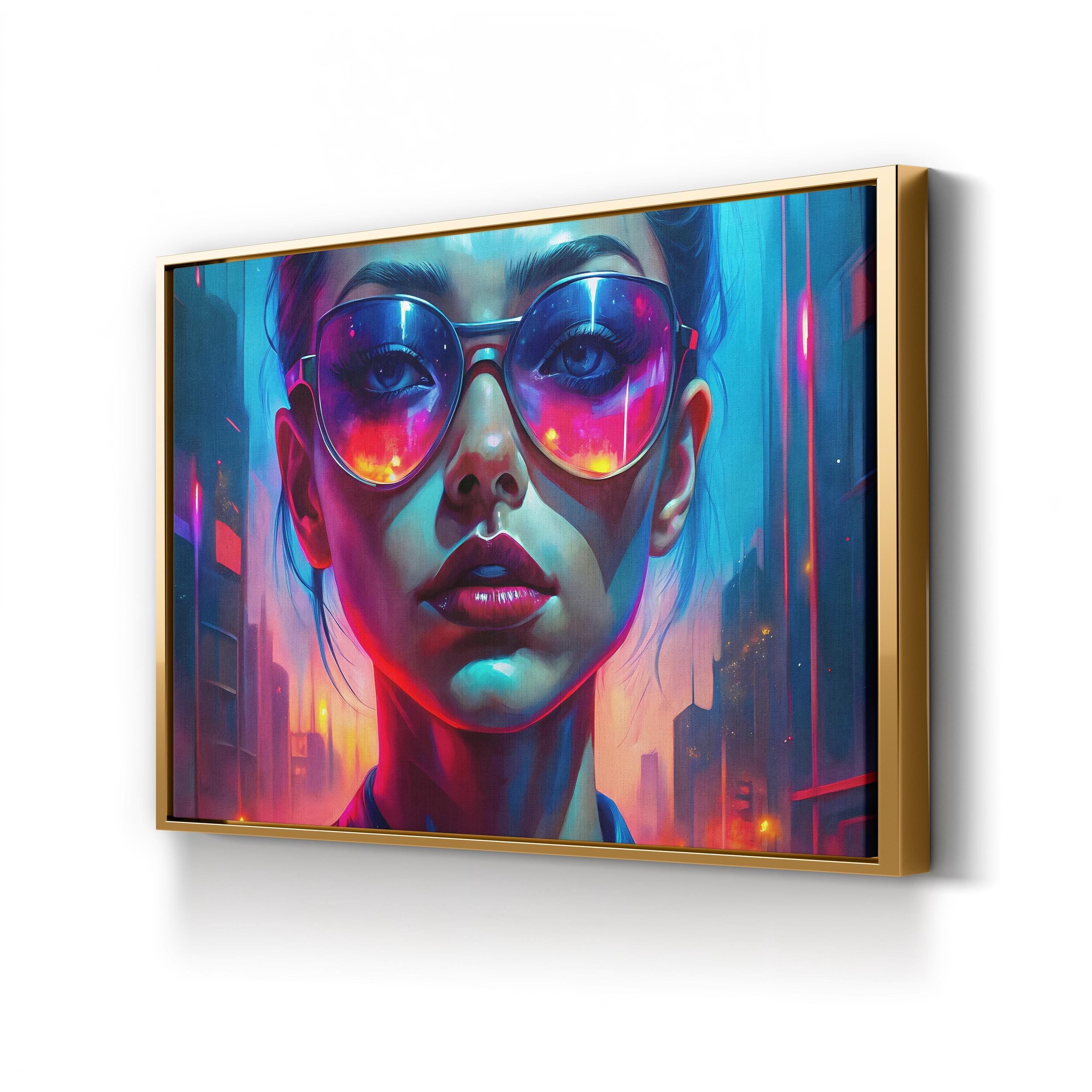 Graffiti Drip Art Canvas – Black, White & Gold Wall Art