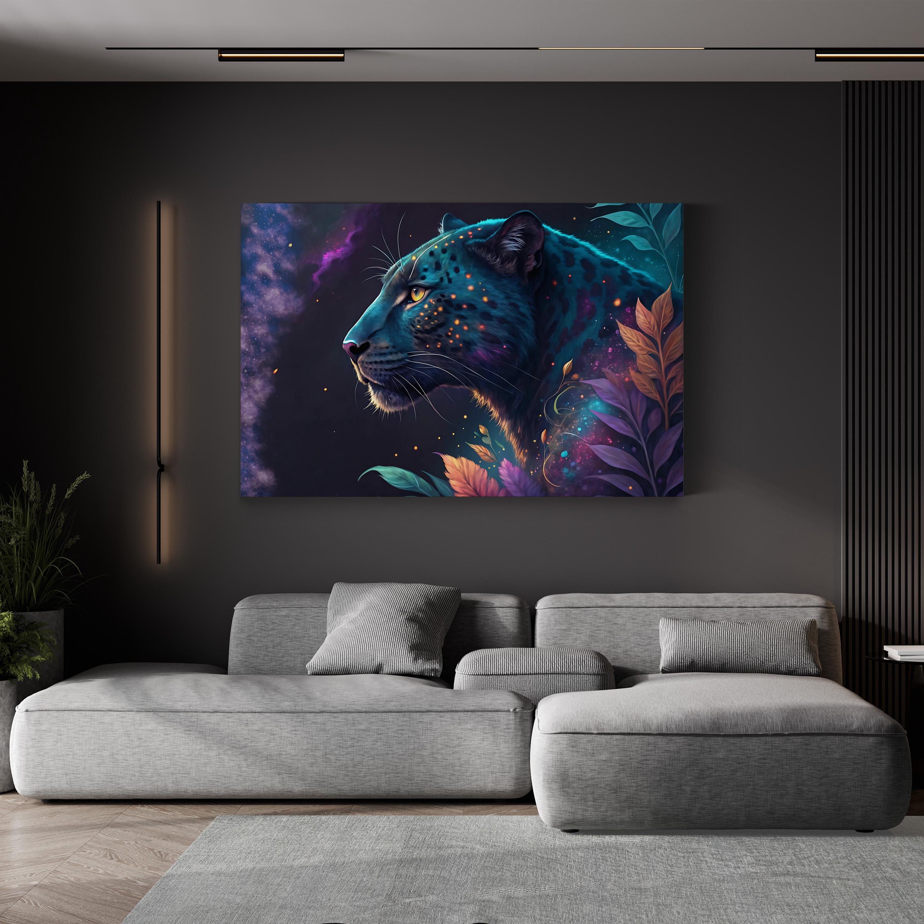 Leopard Canvas – Bold Wildlife Art Wall Decor