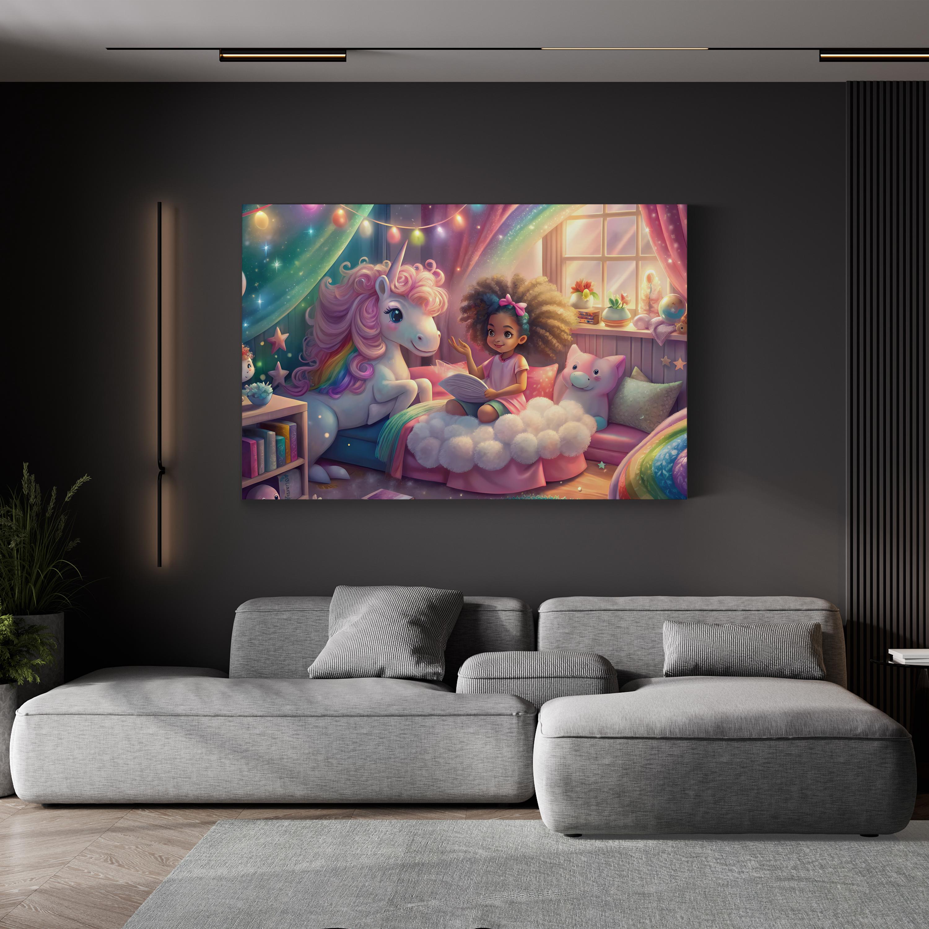 Fairy Sparkle – Period Illustration Wall Art | Whimsical Fantasy Canvas Print