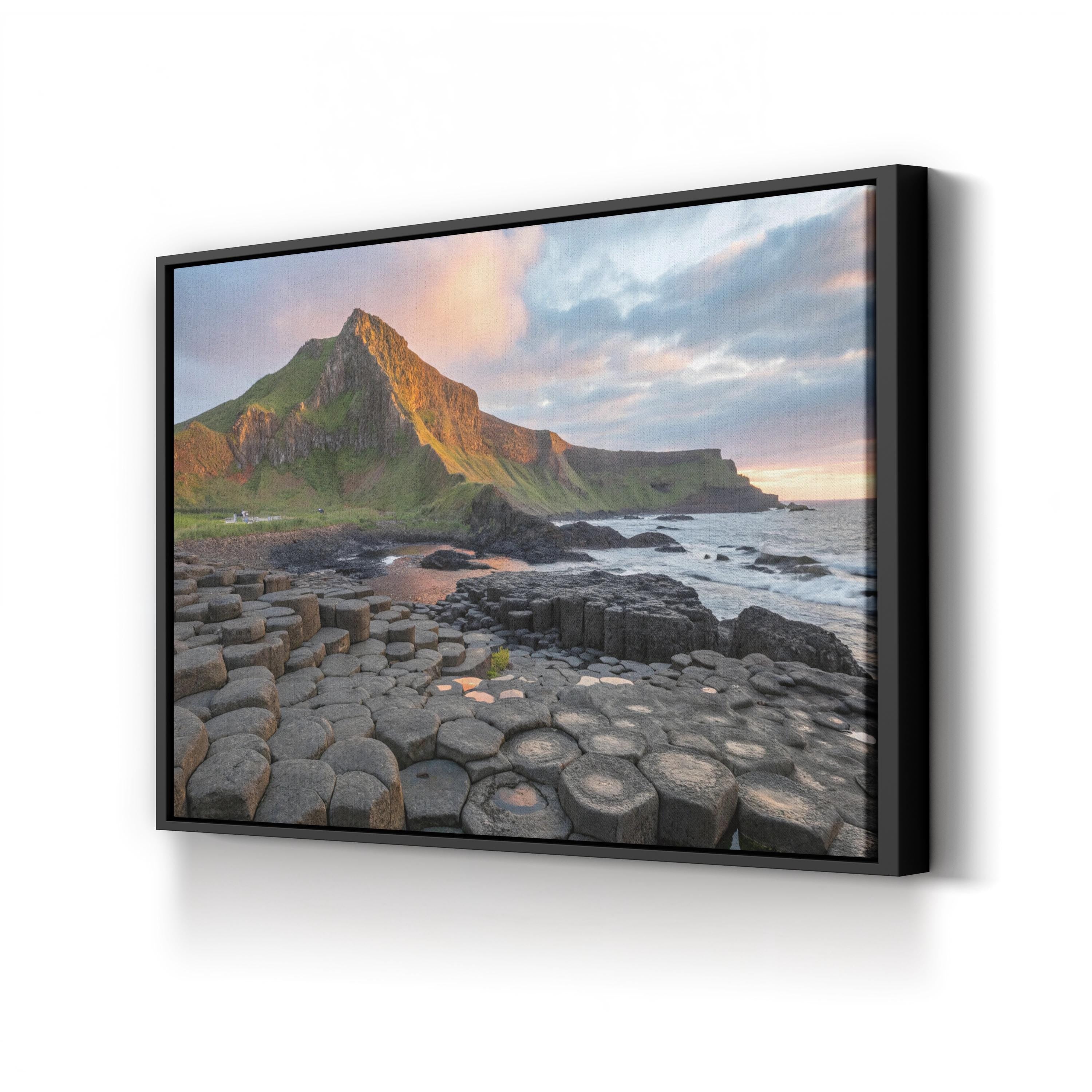 Majestic Mountain Giant – Vintage Photography Wall Art | Dramatic Landscape Canvas Print