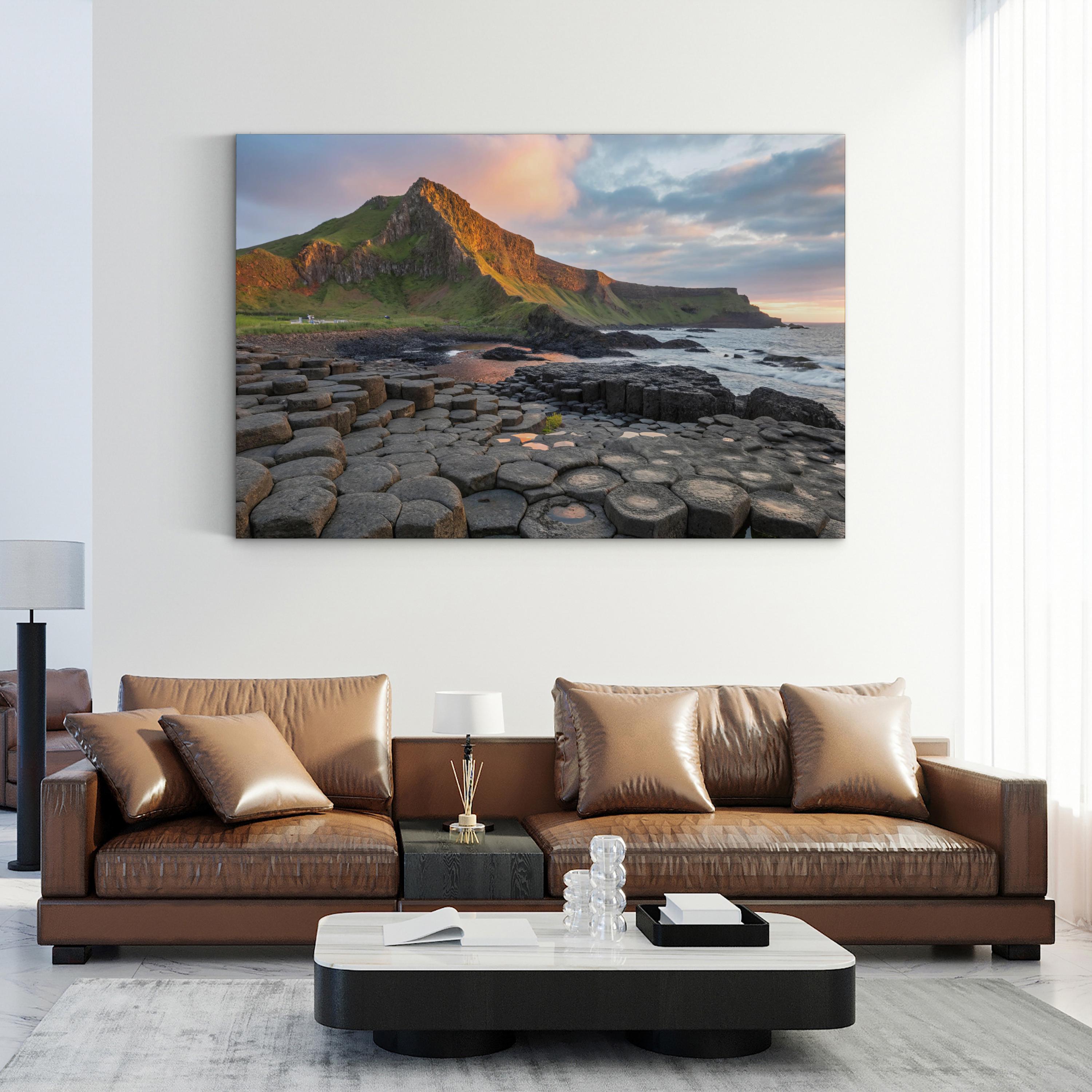 Majestic Mountain Giant – Vintage Photography Wall Art | Dramatic Landscape Canvas Print