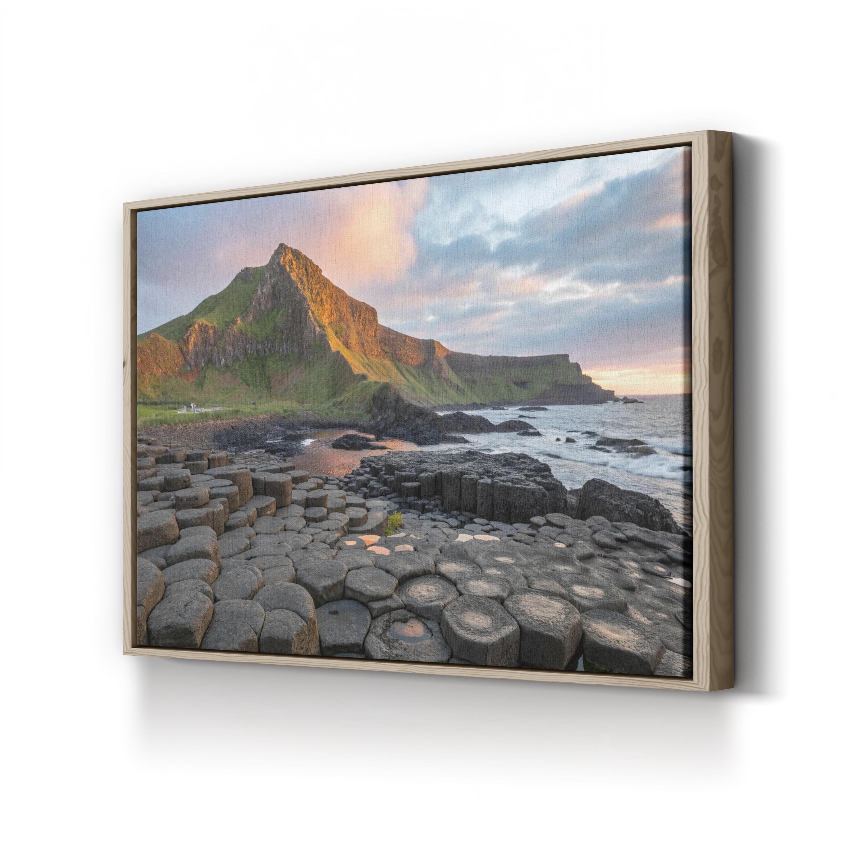 Majestic Mountain Giant – Vintage Photography Wall Art | Dramatic Landscape Canvas Print