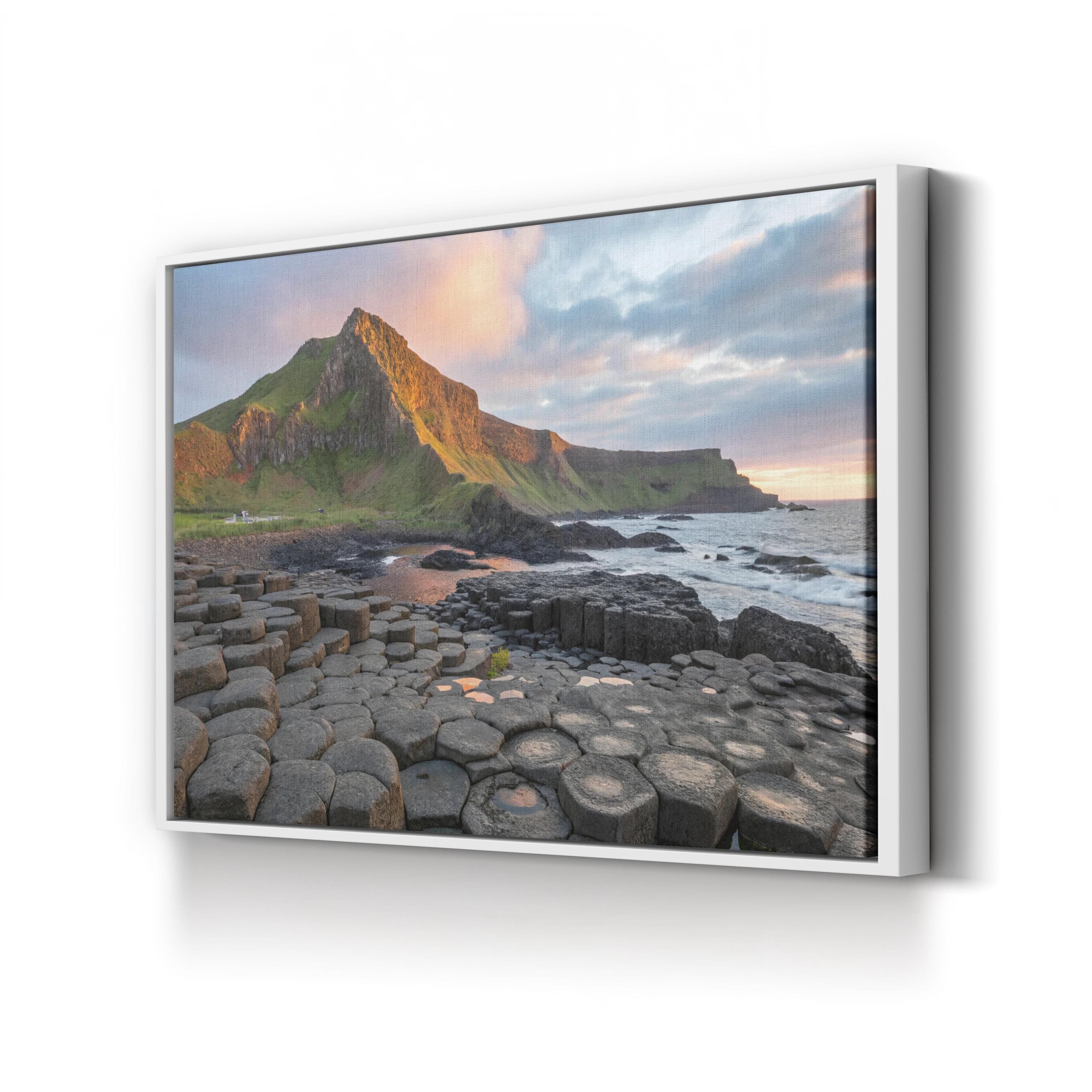 Majestic Mountain Giant – Vintage Photography Wall Art | Dramatic Landscape Canvas Print