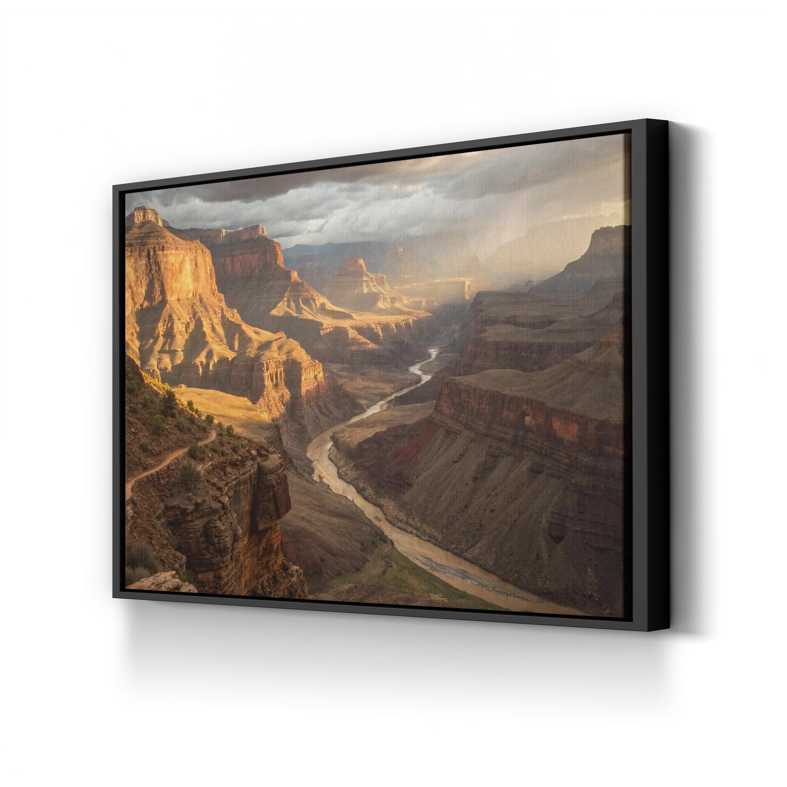 Grand Canyon Arizona – Vintage Photography Wall Art | Desert Landscape Canvas Print