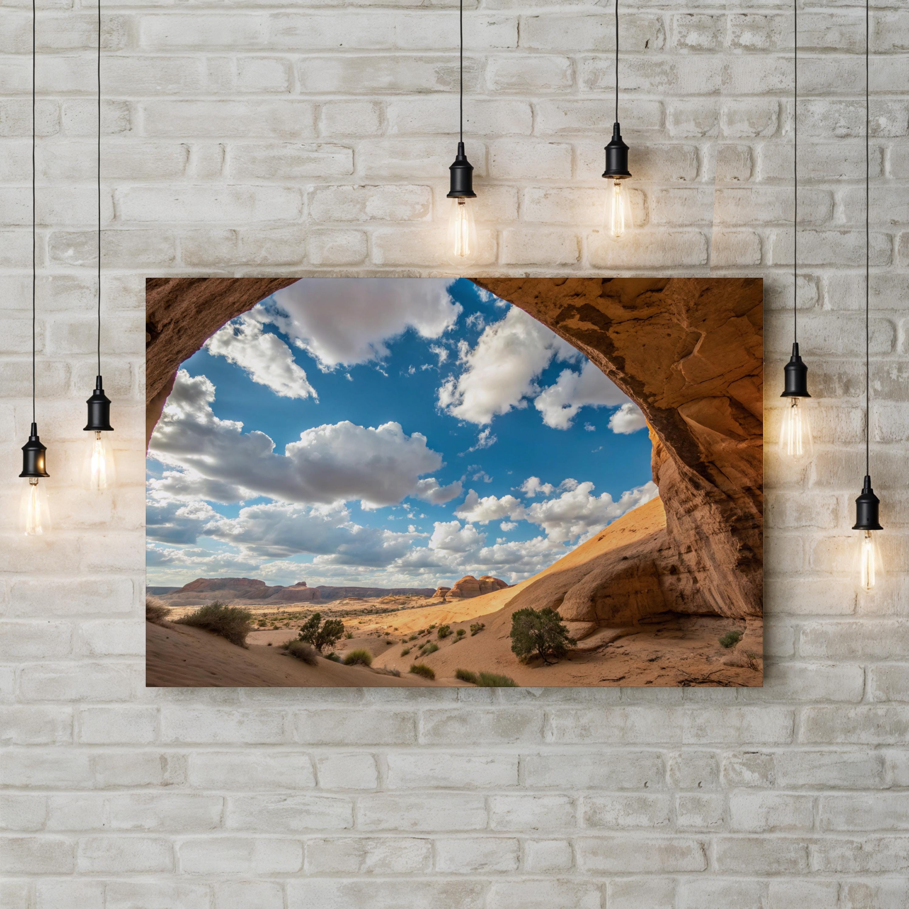 Grand Staircase-Escalante – Vintage Photography Wall Art | Utah Desert Canvas Print