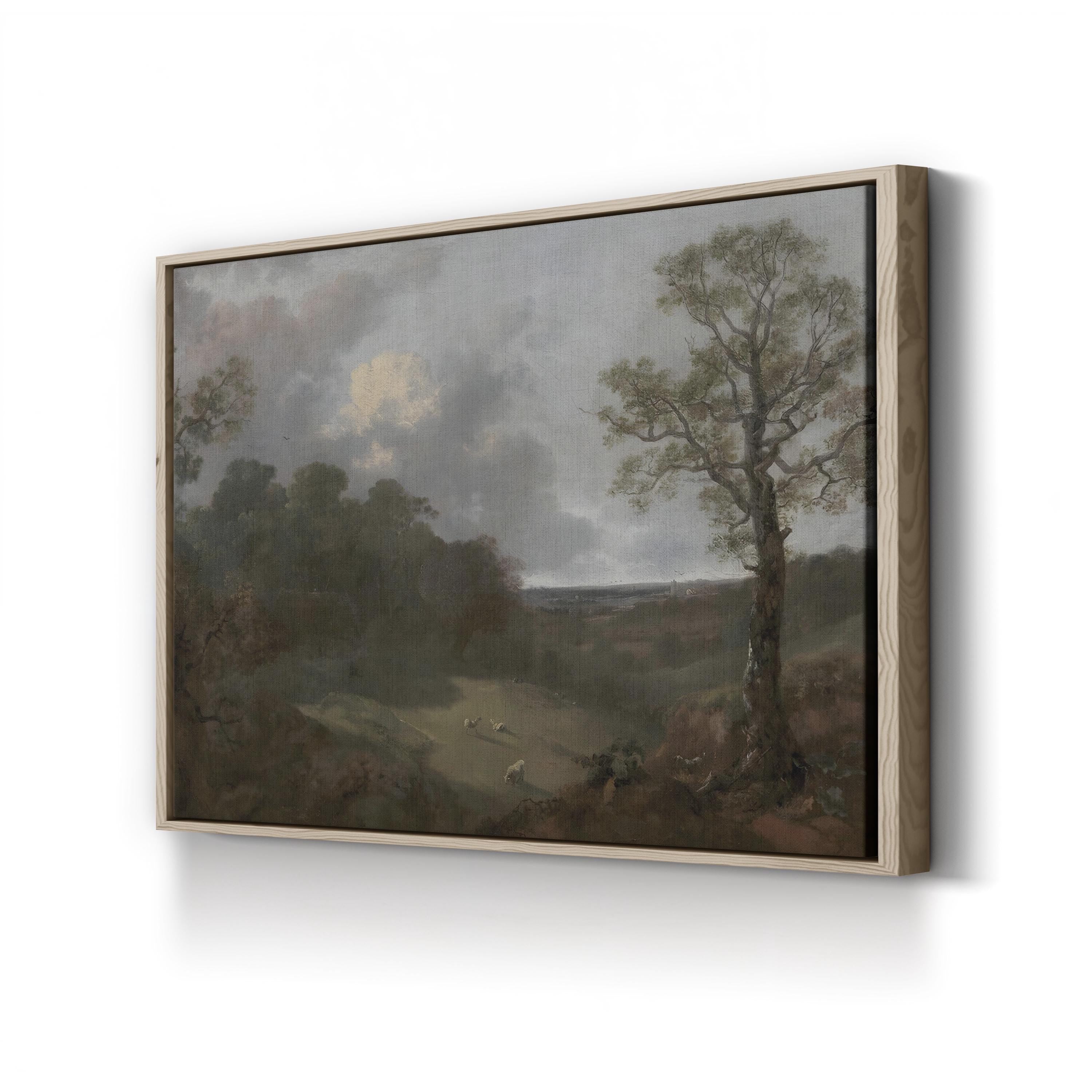 Gainsborough Valley Landscapes II Canvas Art – Thomas Gainsborough English Countryside Painting Print