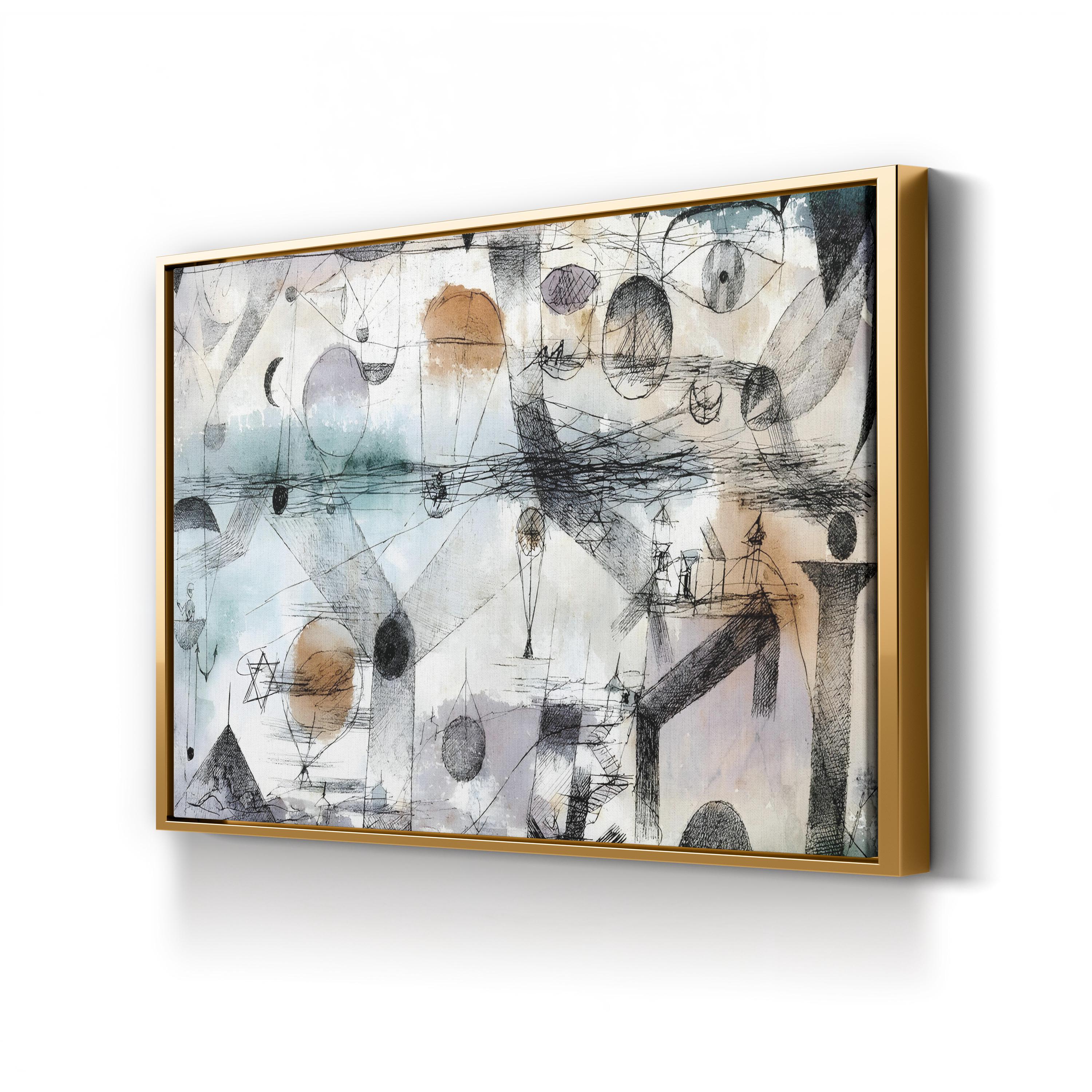 In The Realm Of Air (1917) Wall Art by Paul Klee – Early Modernist Abstract Masterwork