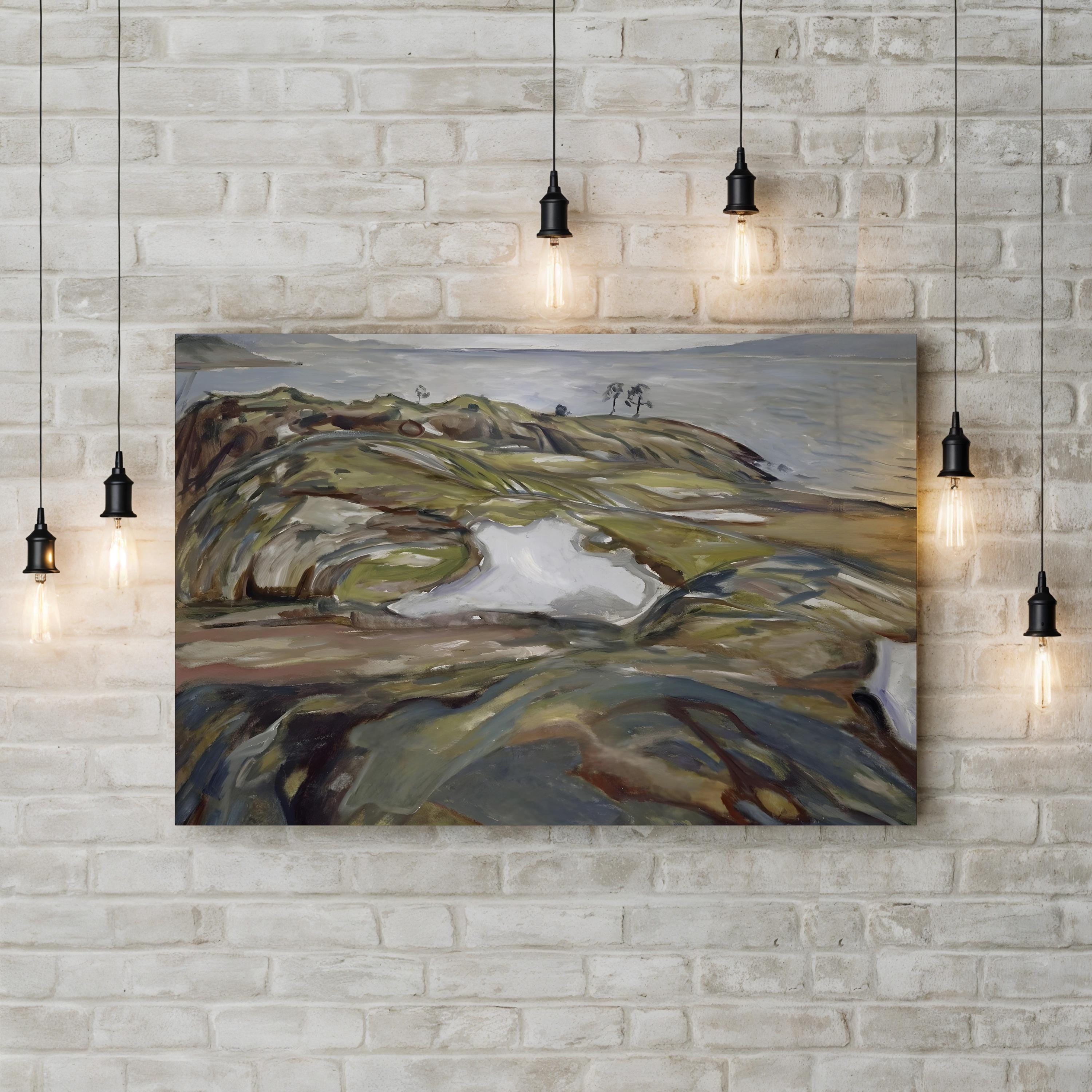 Munch Colorful Landscapes II Wall Art by Edvard Munch