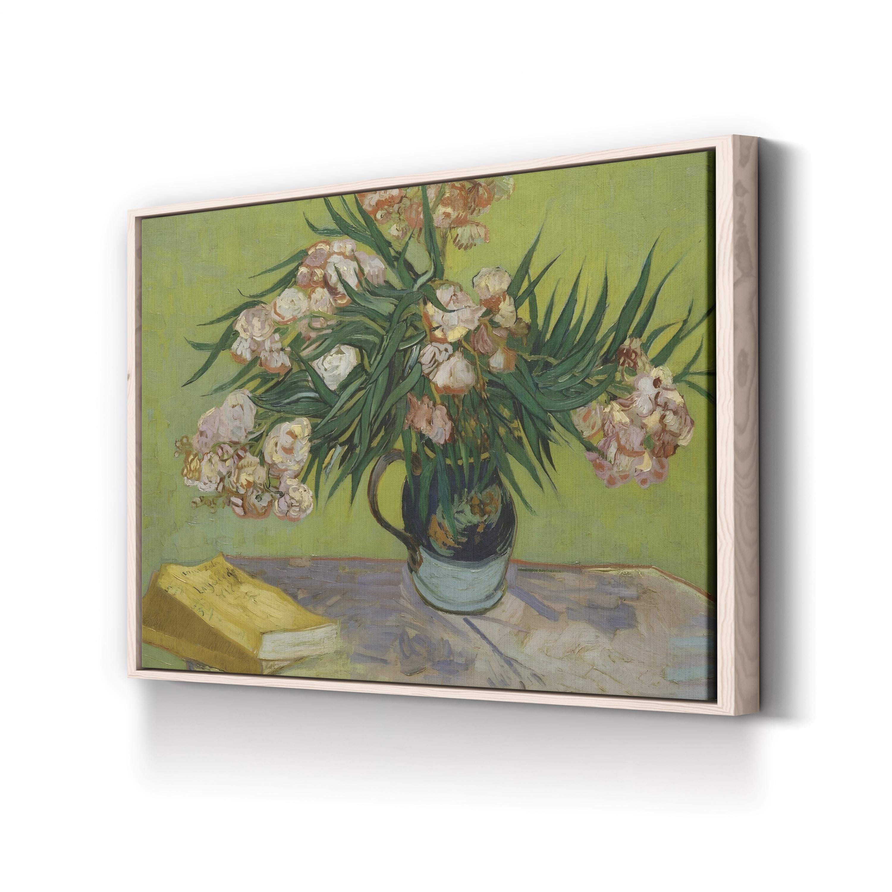 Oleanders, 1888 – Post-Impressionist Floral Still Life Wall Art by Vincent van Gogh