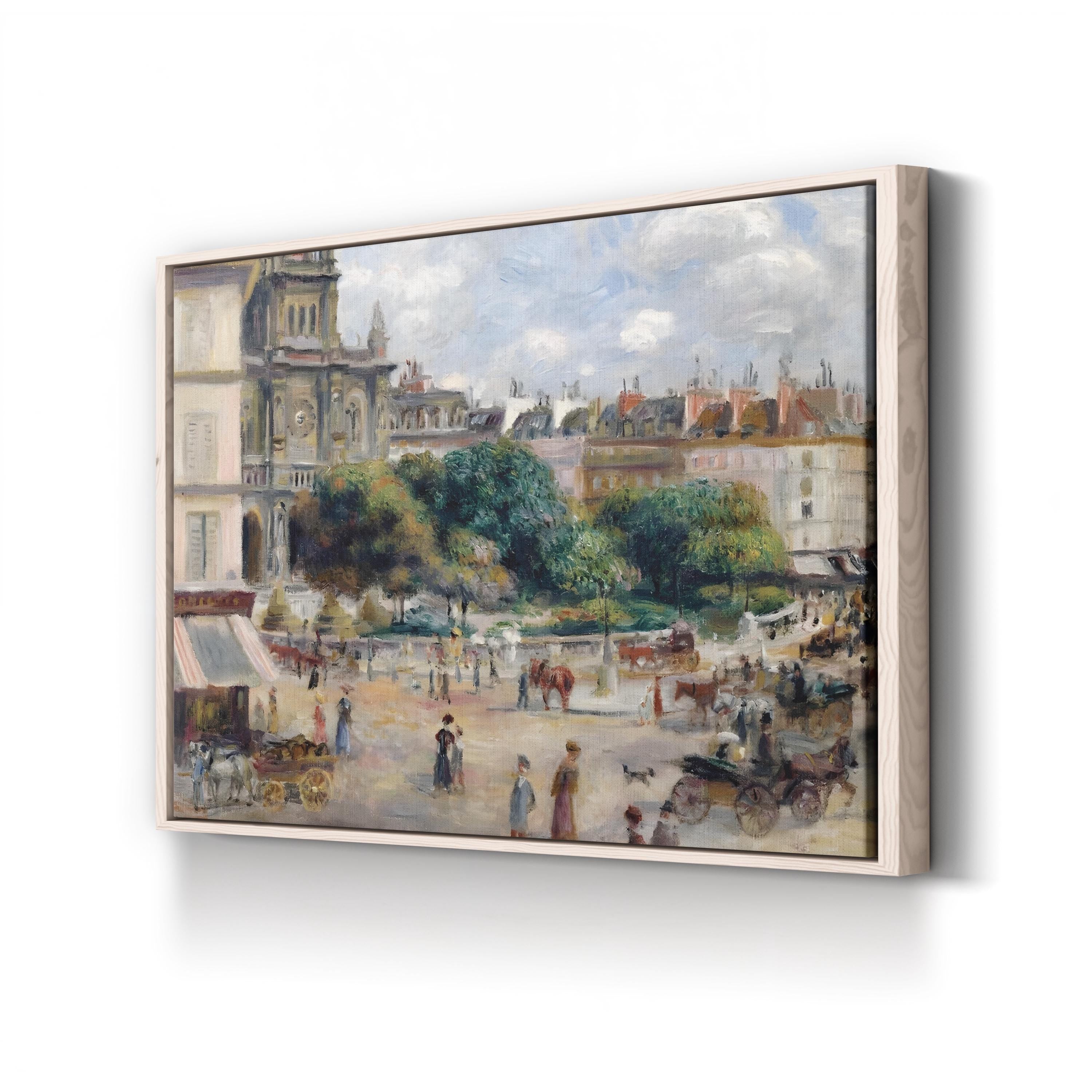 Place de la Trinité, 1893 – Pierre-Auguste Renoir Wall Art | Impressionist Canvas Print