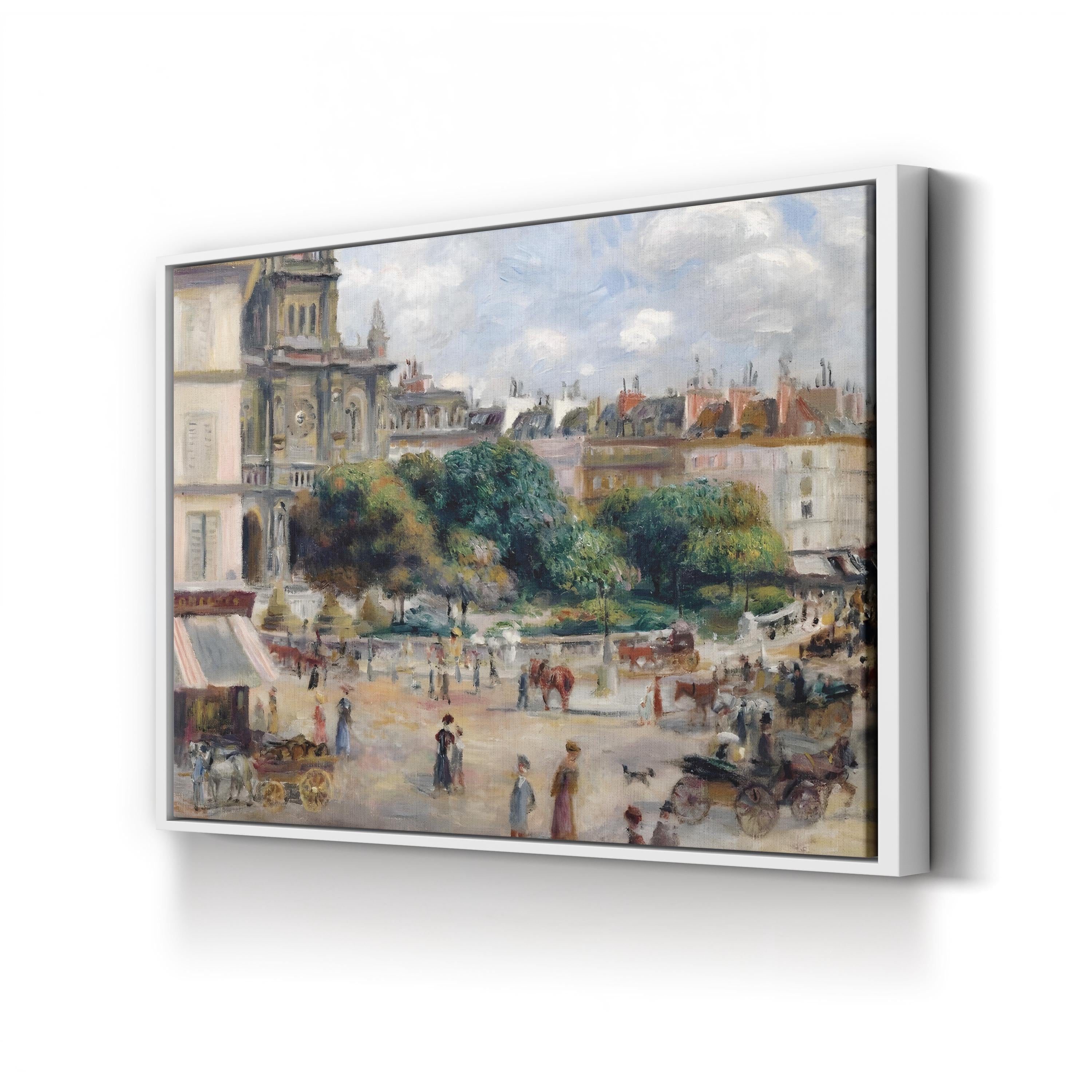 Place de la Trinité, 1893 – Pierre-Auguste Renoir Wall Art | Impressionist Canvas Print