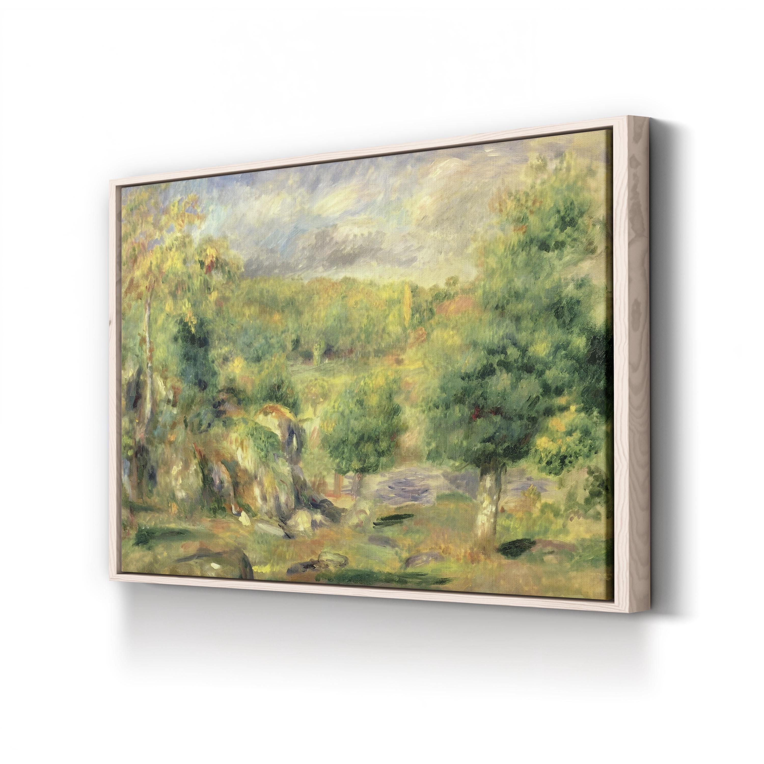 Pont-Aven, 1892 – Impressionist Landscape Wall Art by Pierre-Auguste Renoir