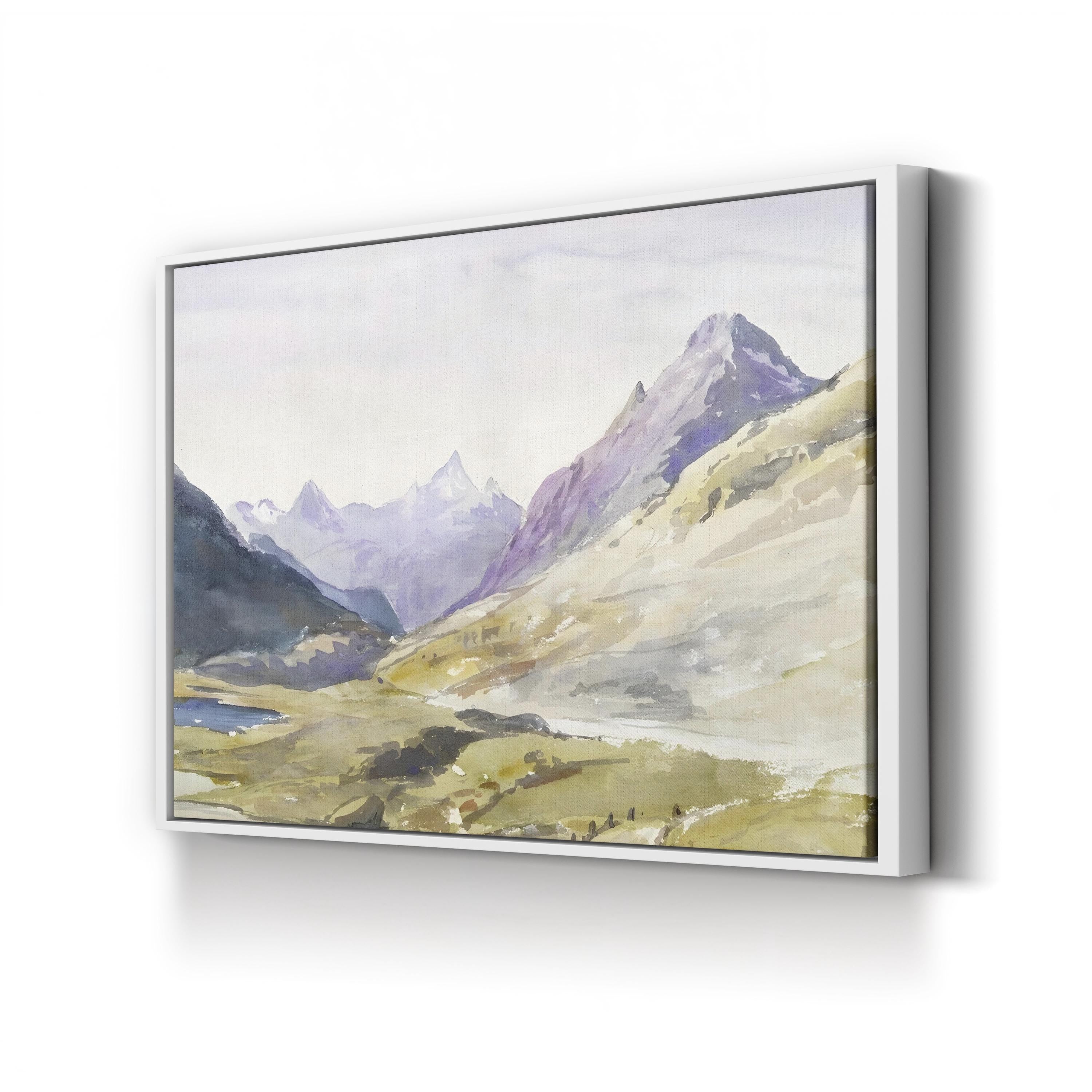 Sargent Mountainous Landscapes Wall Art by John Singer Sargent – Classical Mountain Landscape Canvas