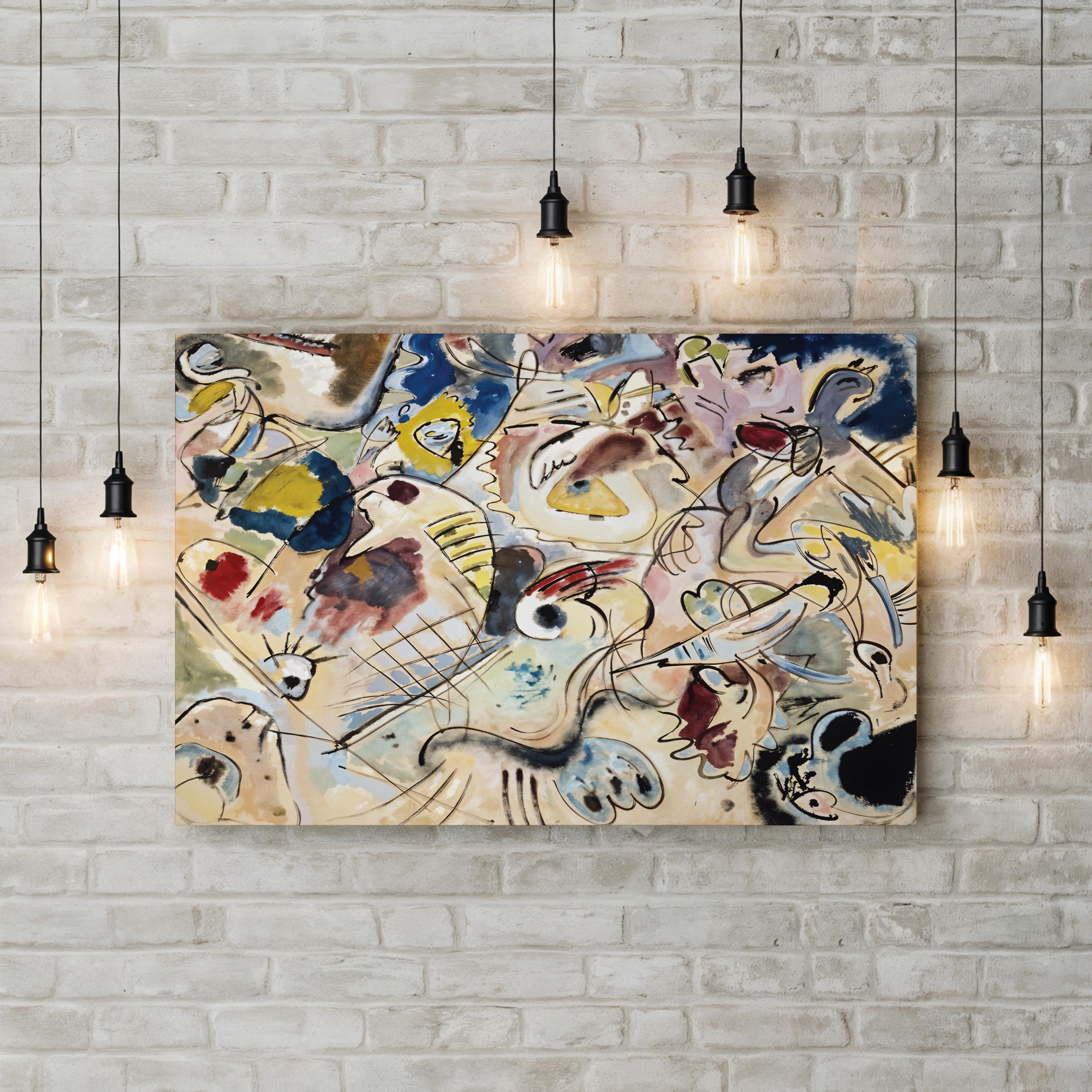 Sketch 160A, Abstract 1912 Wall Art by Wassily Kandinsky