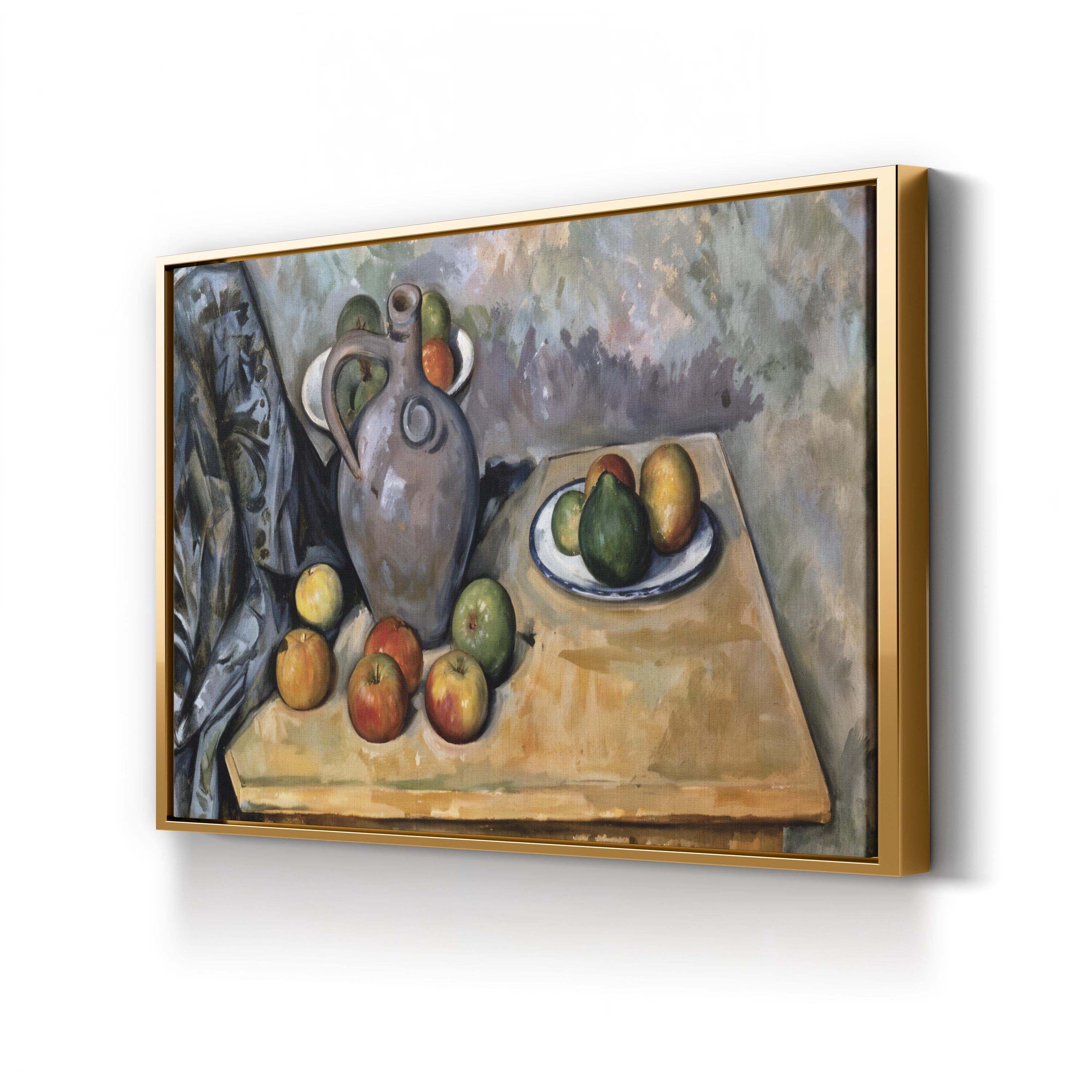 Still Life With Blue Drapery, 1893–94 Wall Art by Paul Cézanne