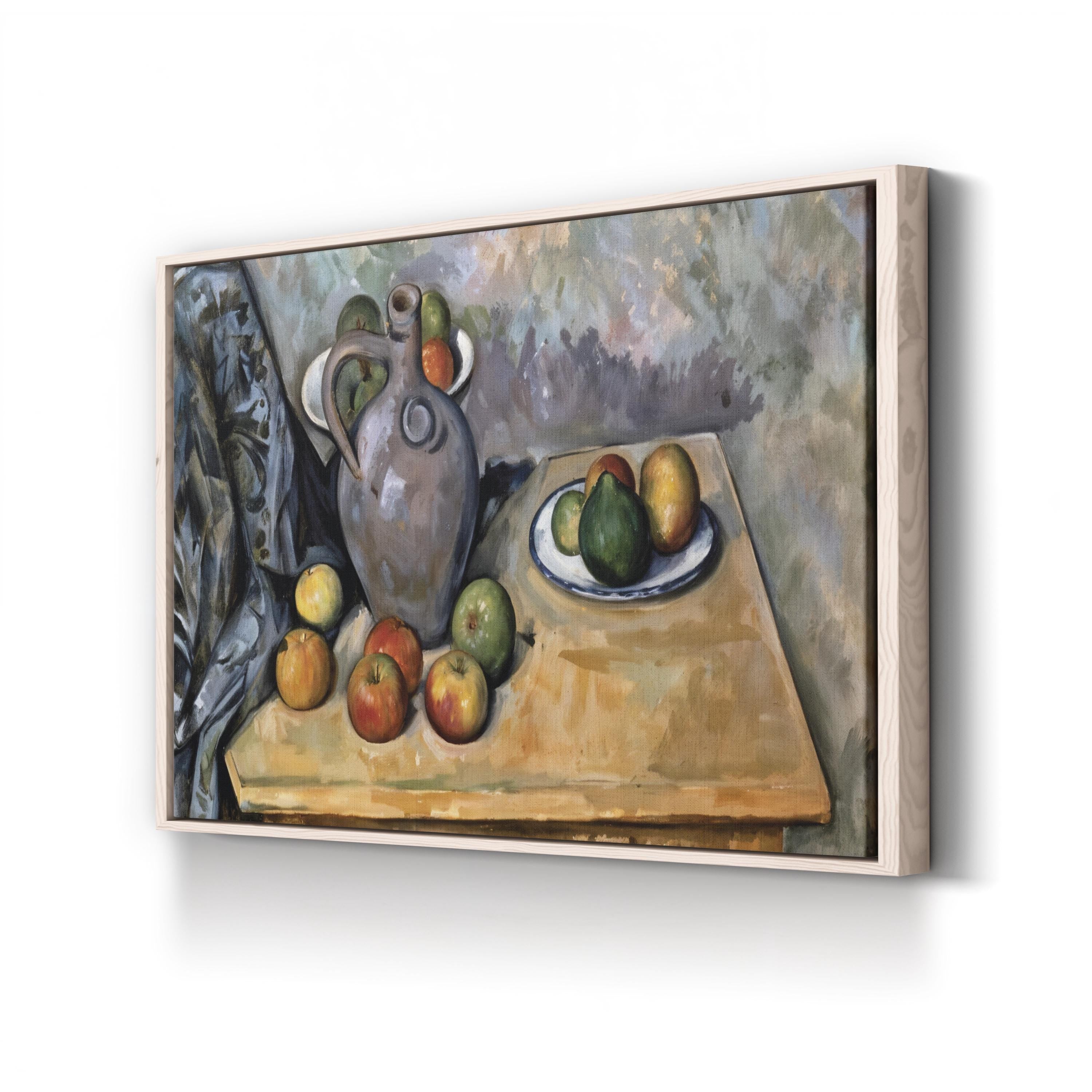 Still Life With Blue Drapery, 1893–94 Wall Art by Paul Cézanne