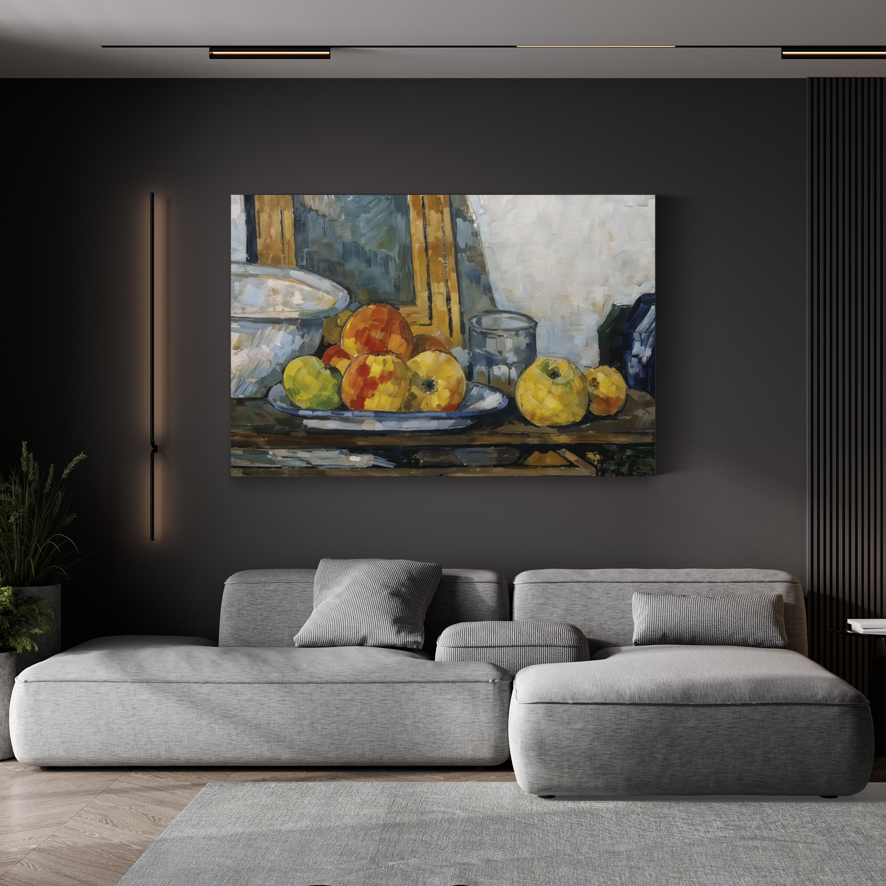 Still Life with Open Drawer – Paul Cézanne Wall Art | Vintage Kitchen Canvas Print
