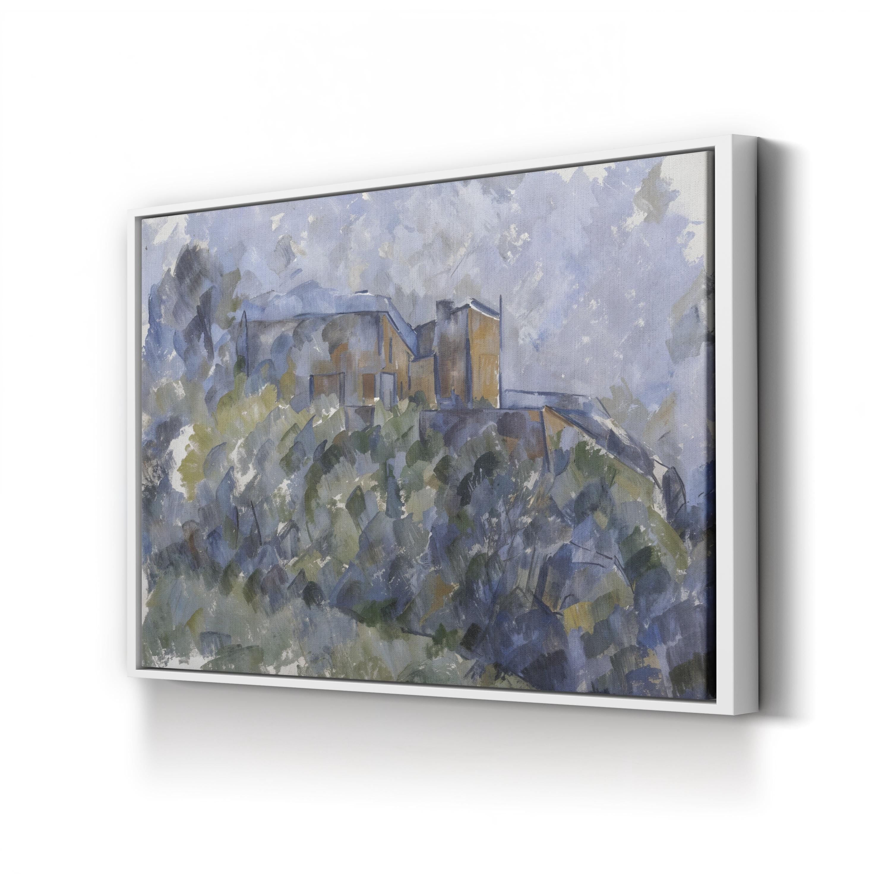 The Black House Wall Art by Paul Cézanne | Post-Impressionist Architectural Canvas Print