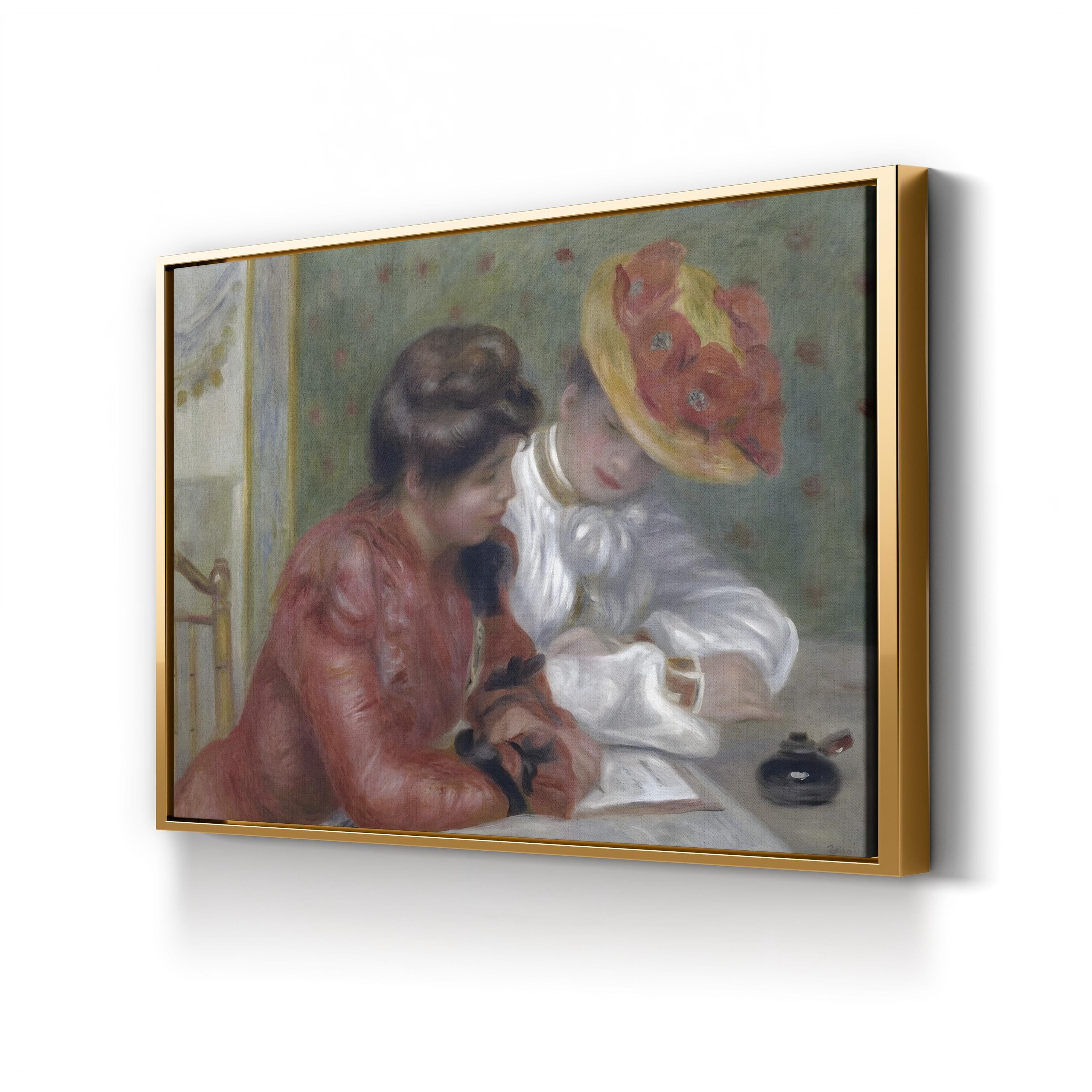 The Letter – Pierre-Auguste Renoir Wall Art | Impressionist Canvas Print