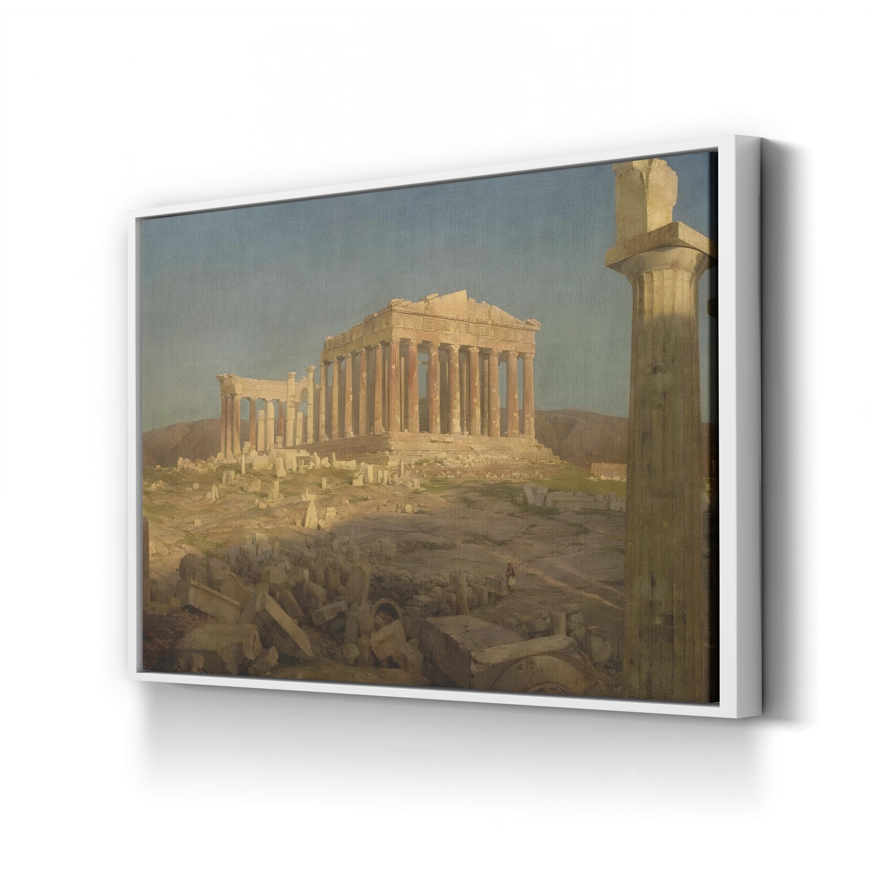 The Parthenon – Classical Architectural Landscape Wall Art by Frederic Edwin Church