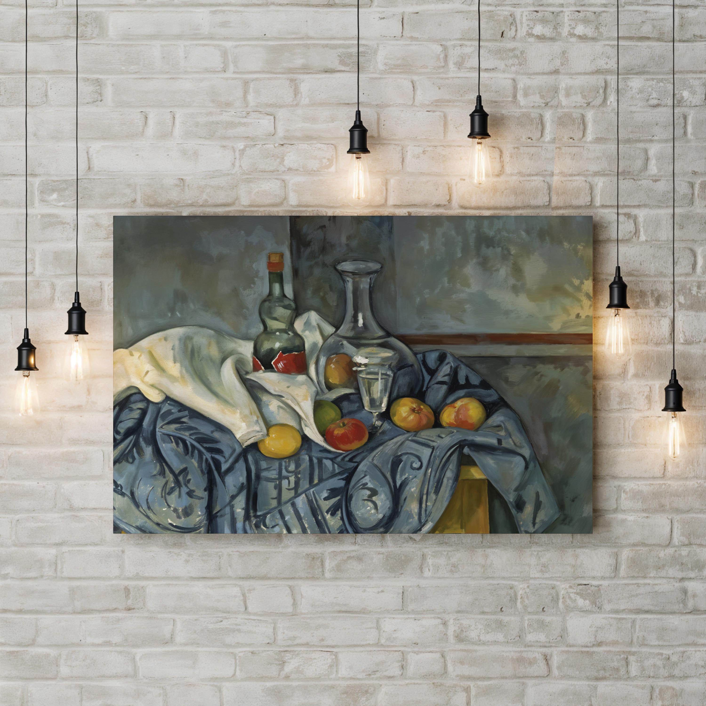 The Peppermint Bottle, 1893–95 Wall Art by Paul Cézanne
