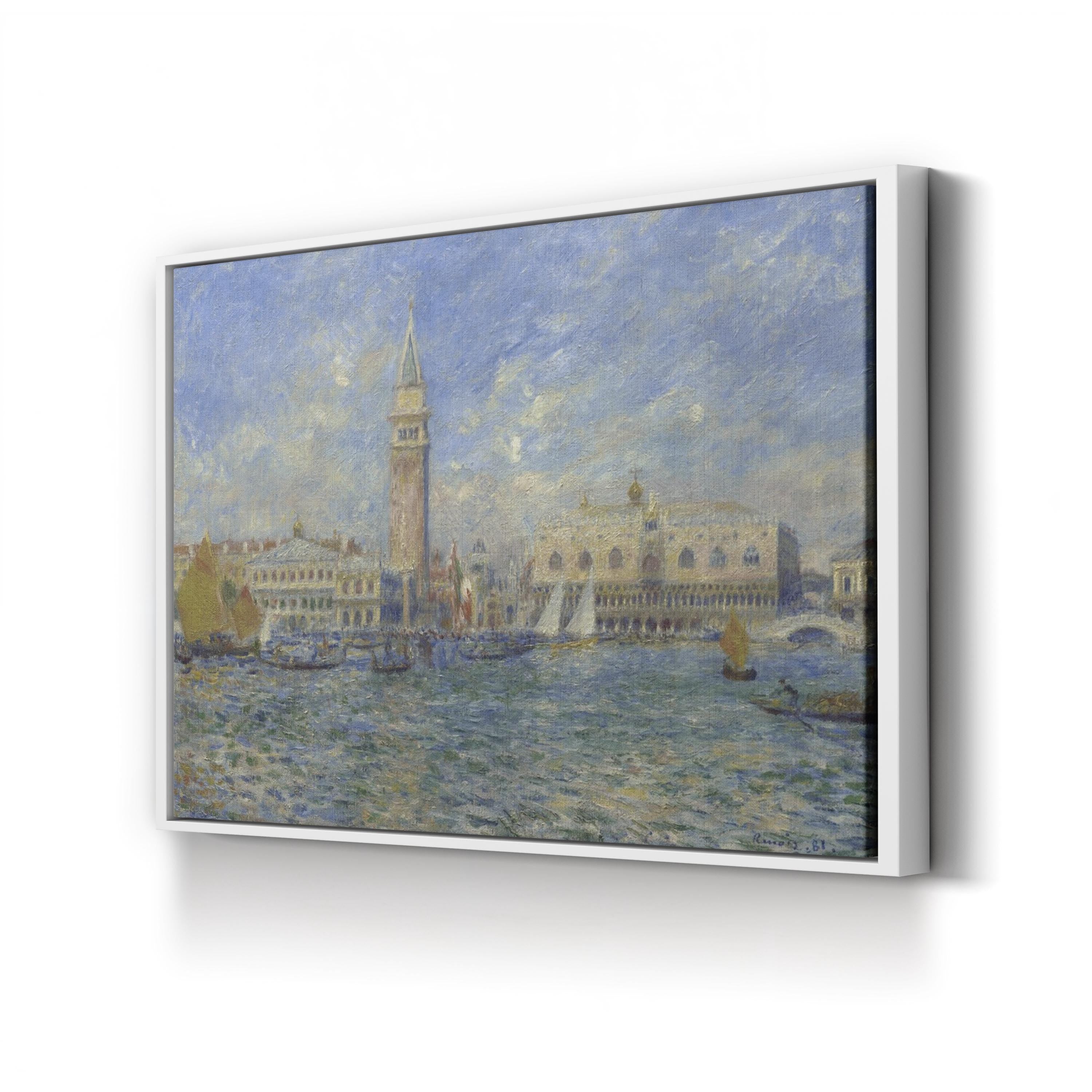 1881 The Doge’s Palace Venice, Italy by Pierre-Auguste Renoir