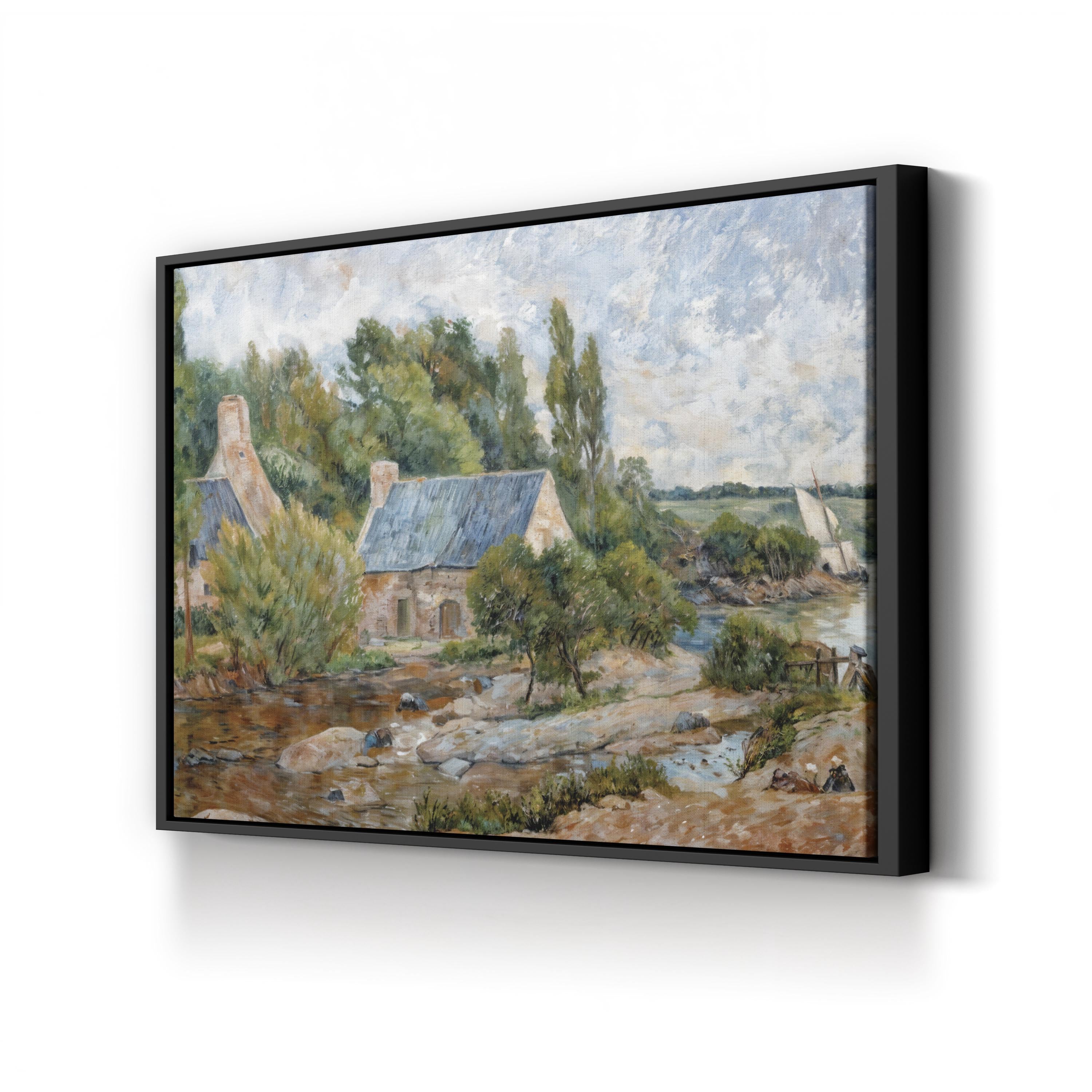 Pont Neuf, Paris Wall Art – 1872 French Impressionist Cityscape by Pierre-Auguste Renoir