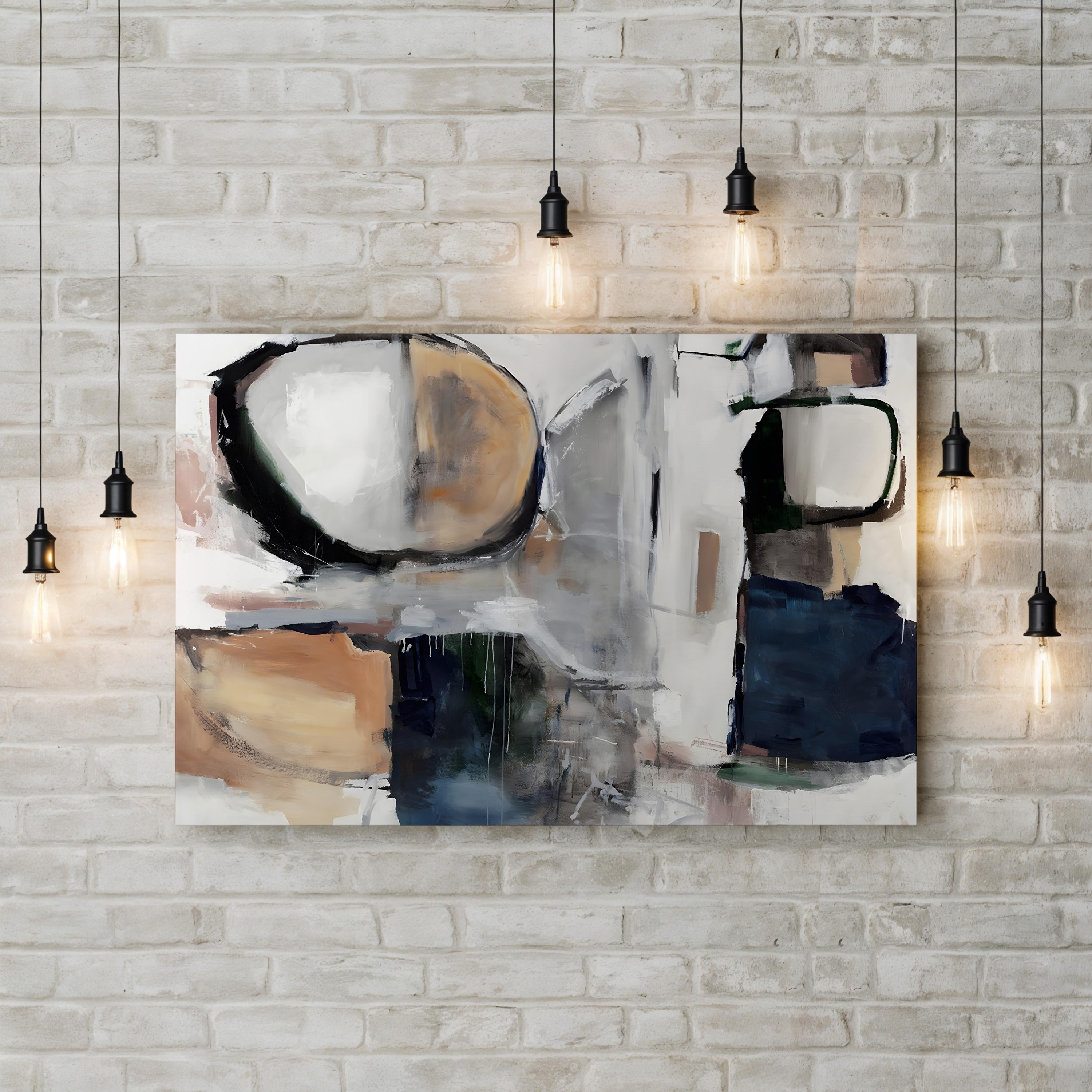 Abstract Sound II Wall Art by Jodi Maas – Contemporary Abstract Painting Print
