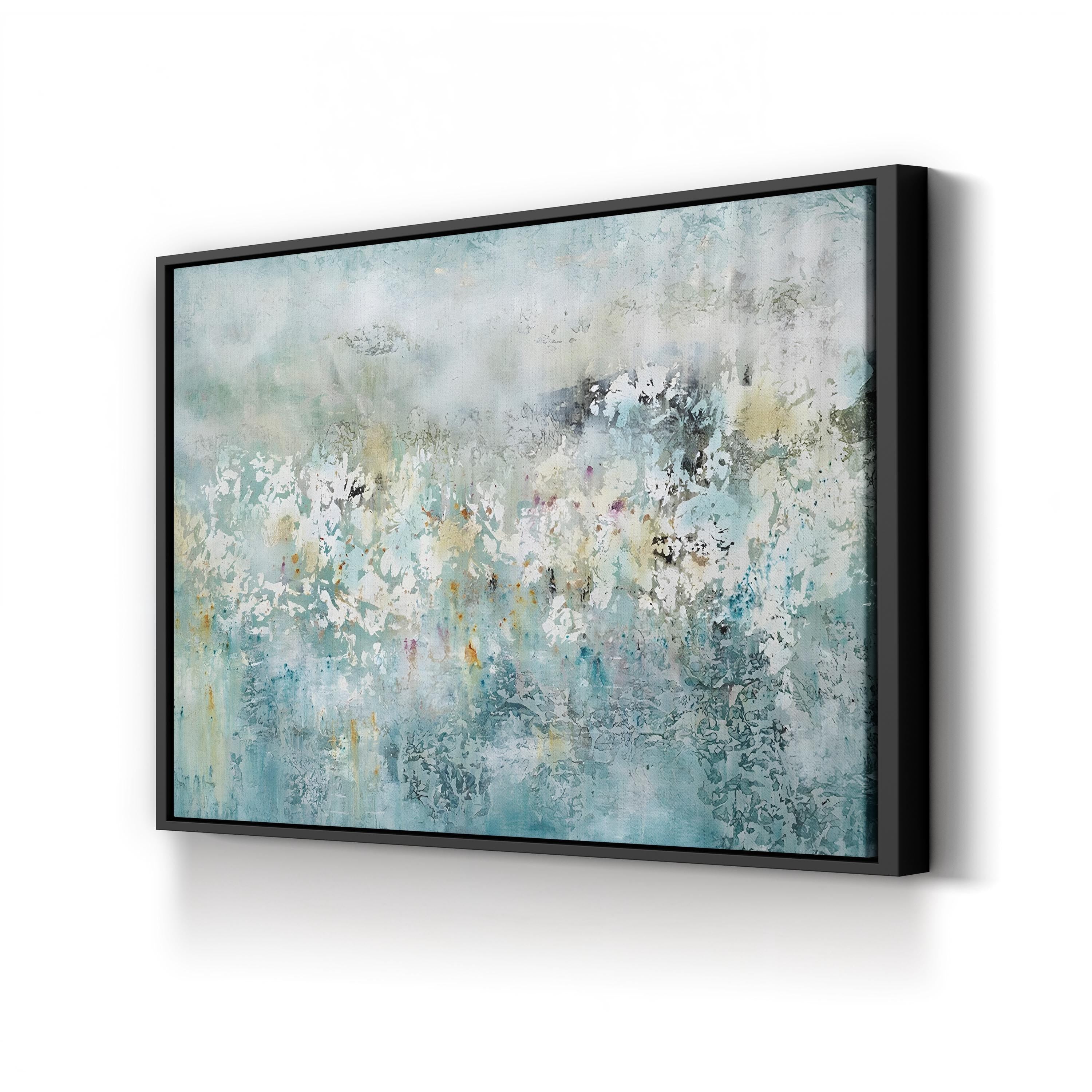 Across the Sound | Contemporary Abstract Coastal Landscape Wall Art by Alexys Henry