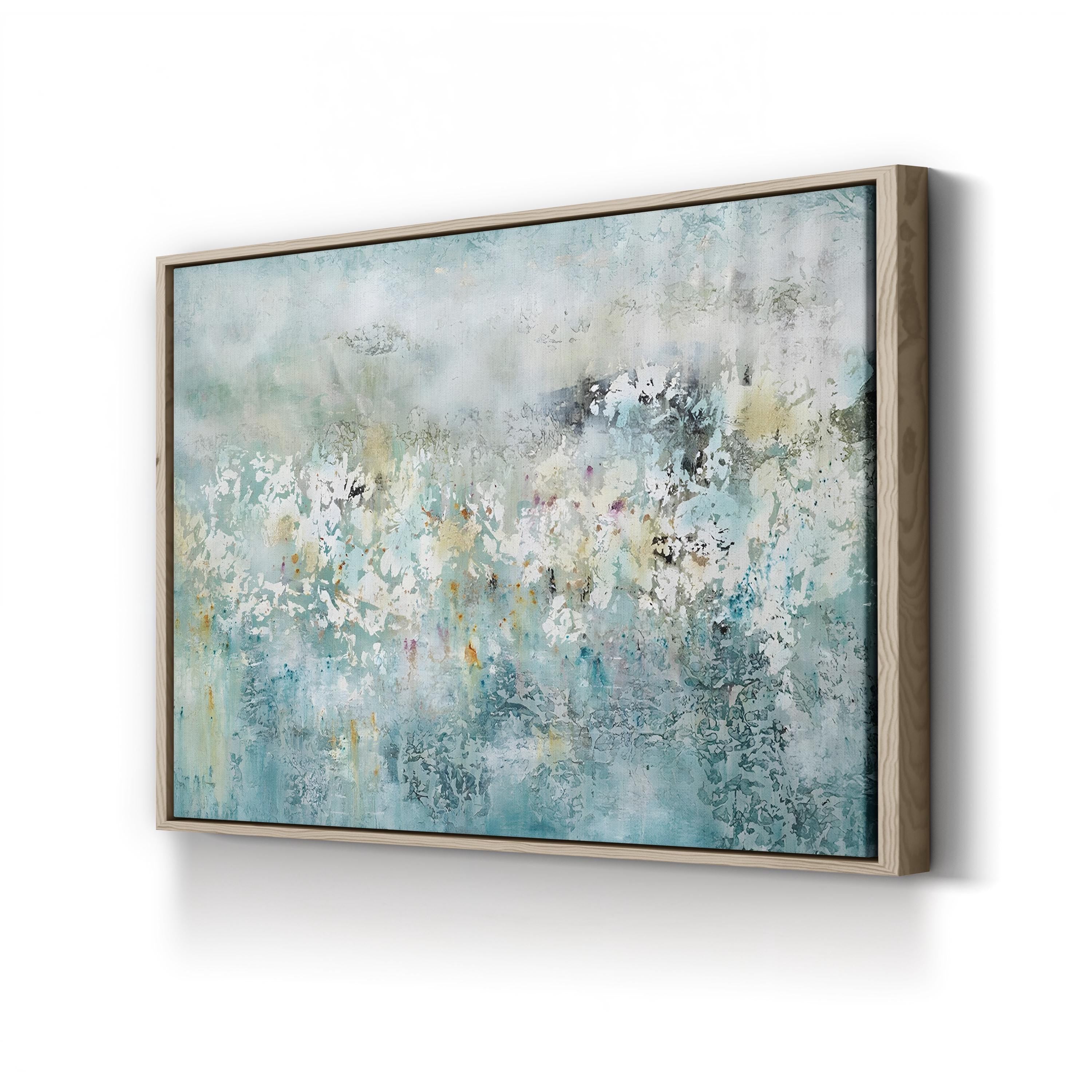 Across the Sound | Contemporary Abstract Coastal Landscape Wall Art by Alexys Henry