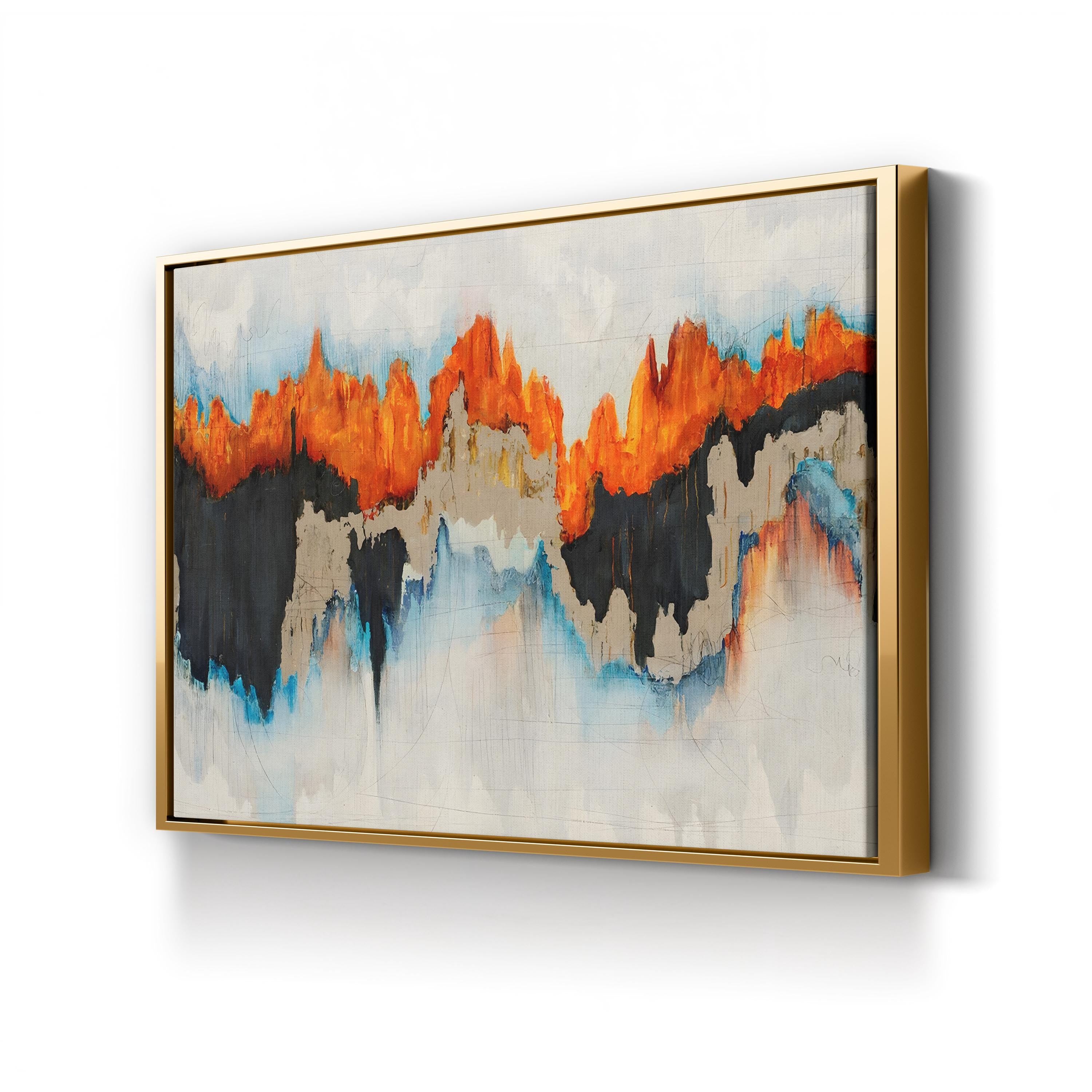 Aperture Wall Art by Joshua Schicker | Contemporary Abstract Color Field Canvas Print