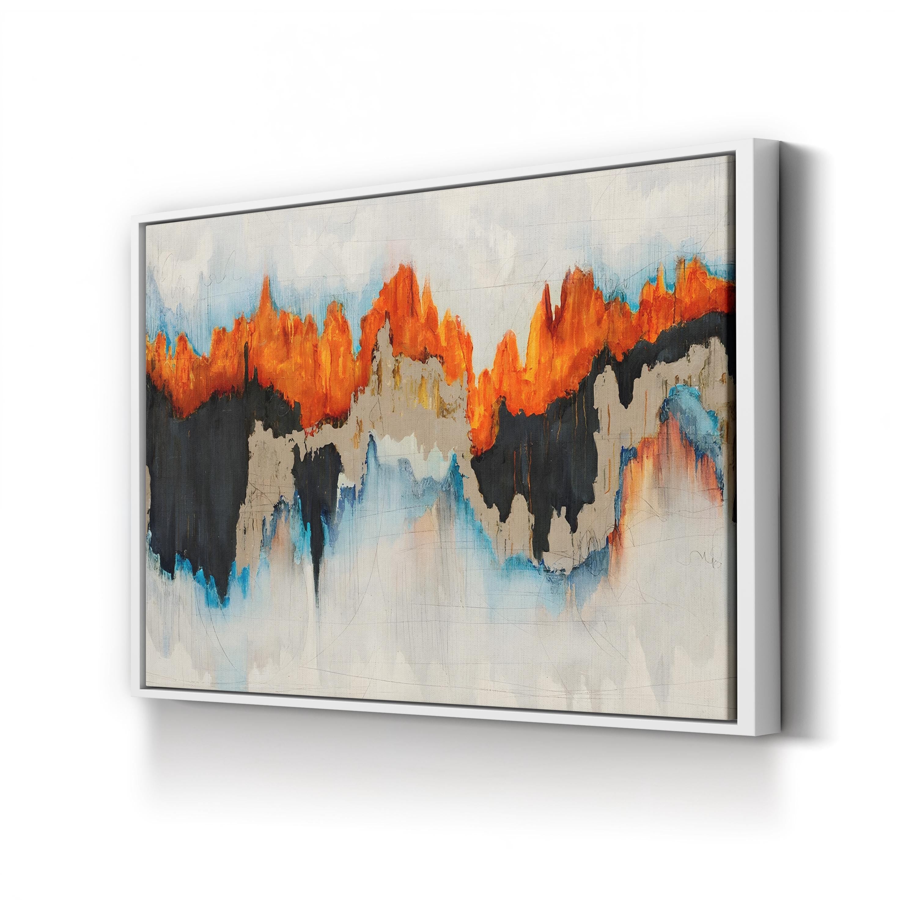 Aperture Wall Art by Joshua Schicker | Contemporary Abstract Color Field Canvas Print