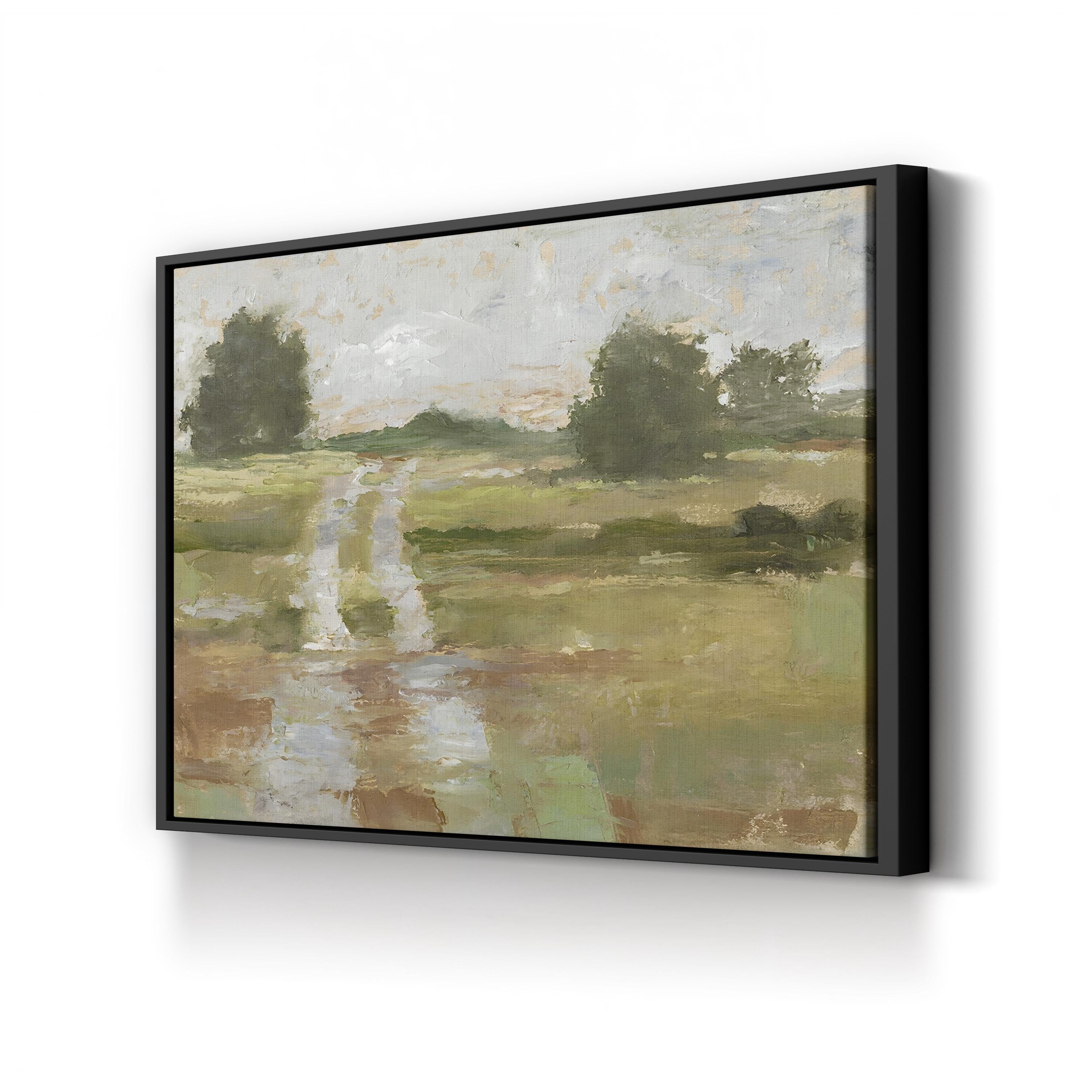 Rolling Hills Back Country Road II Wall Art by Ethan Harper – Farmhouse Rural Landscape