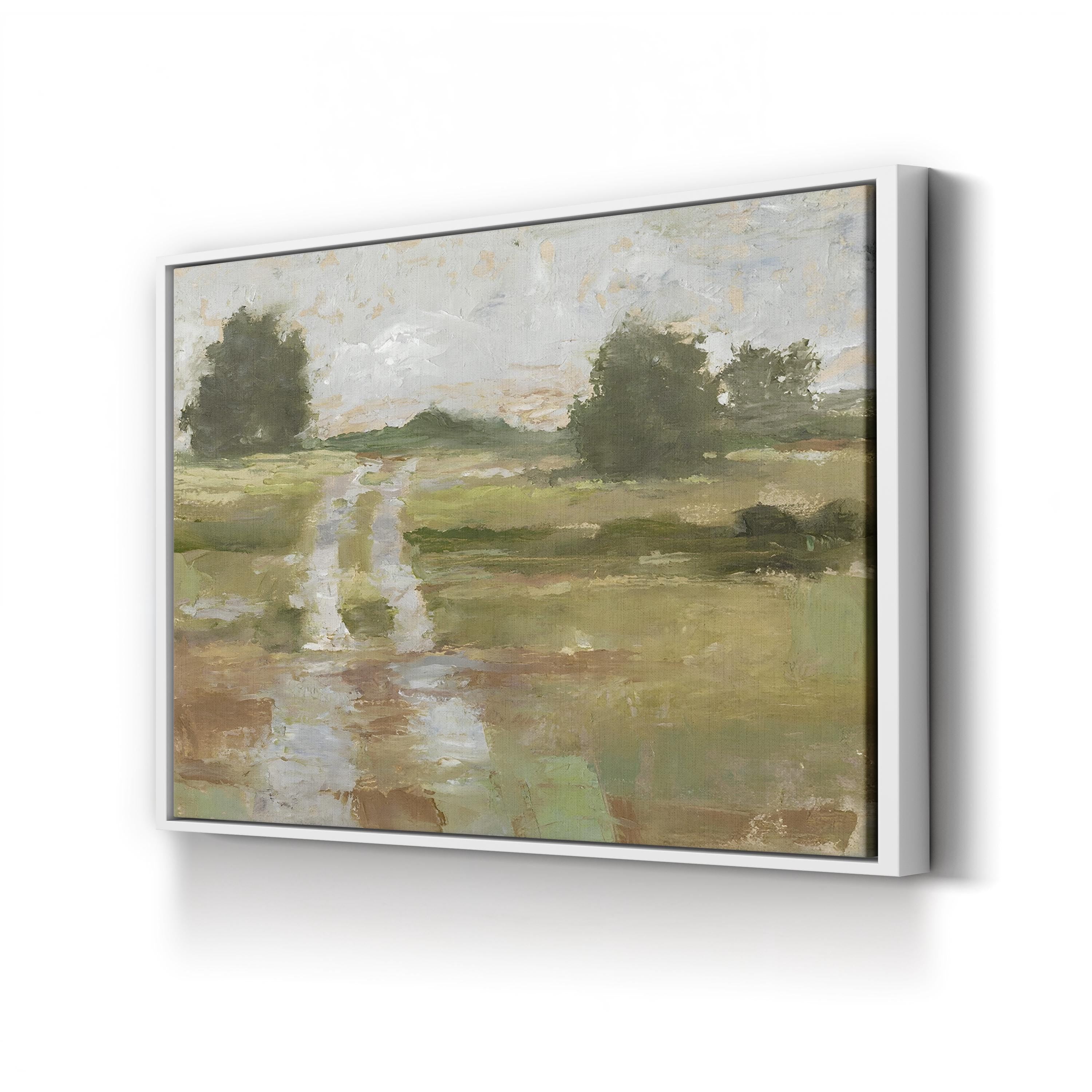 Rolling Hills Back Country Road II Wall Art by Ethan Harper – Farmhouse Rural Landscape