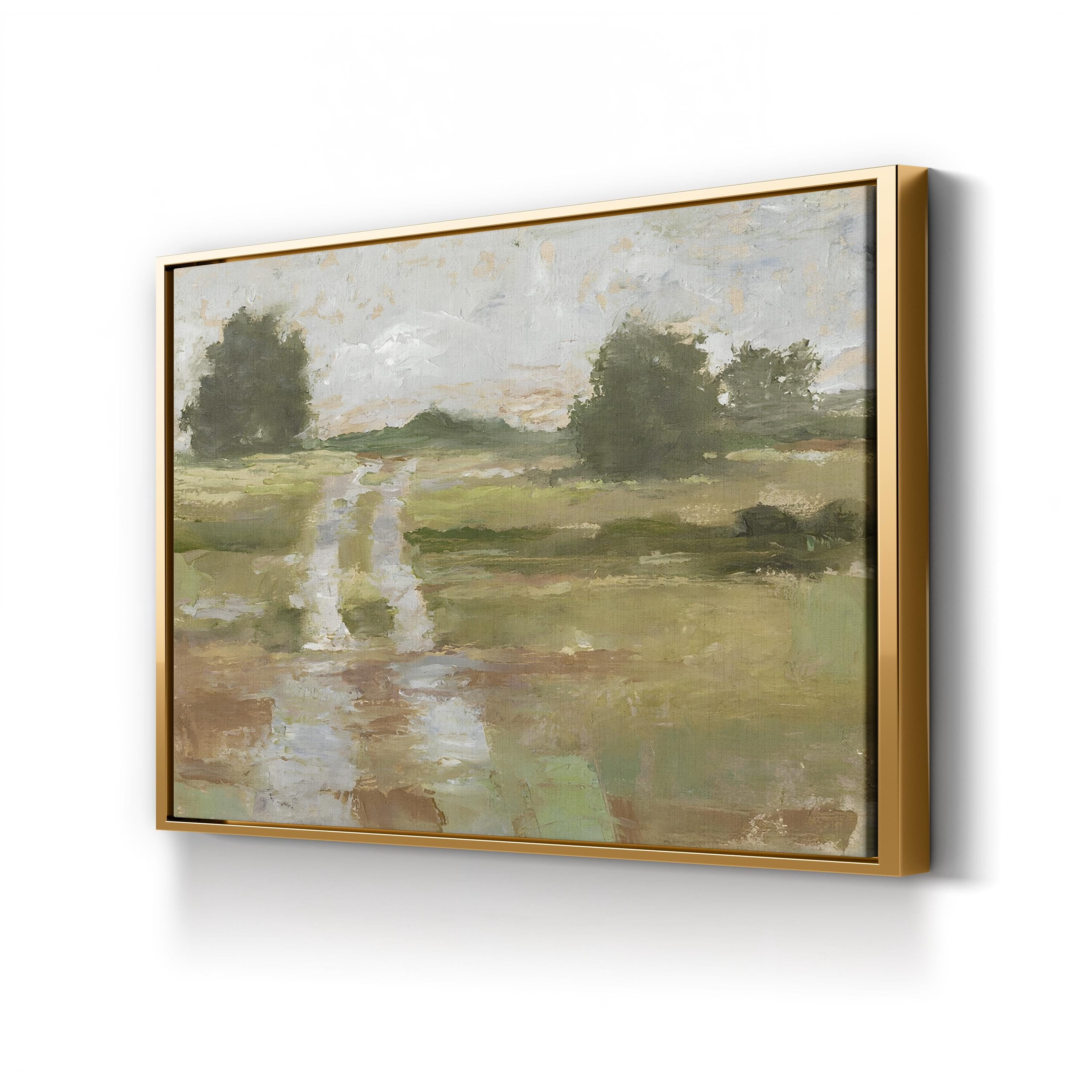 Rolling Hills Back Country Road II Wall Art by Ethan Harper – Farmhouse Rural Landscape