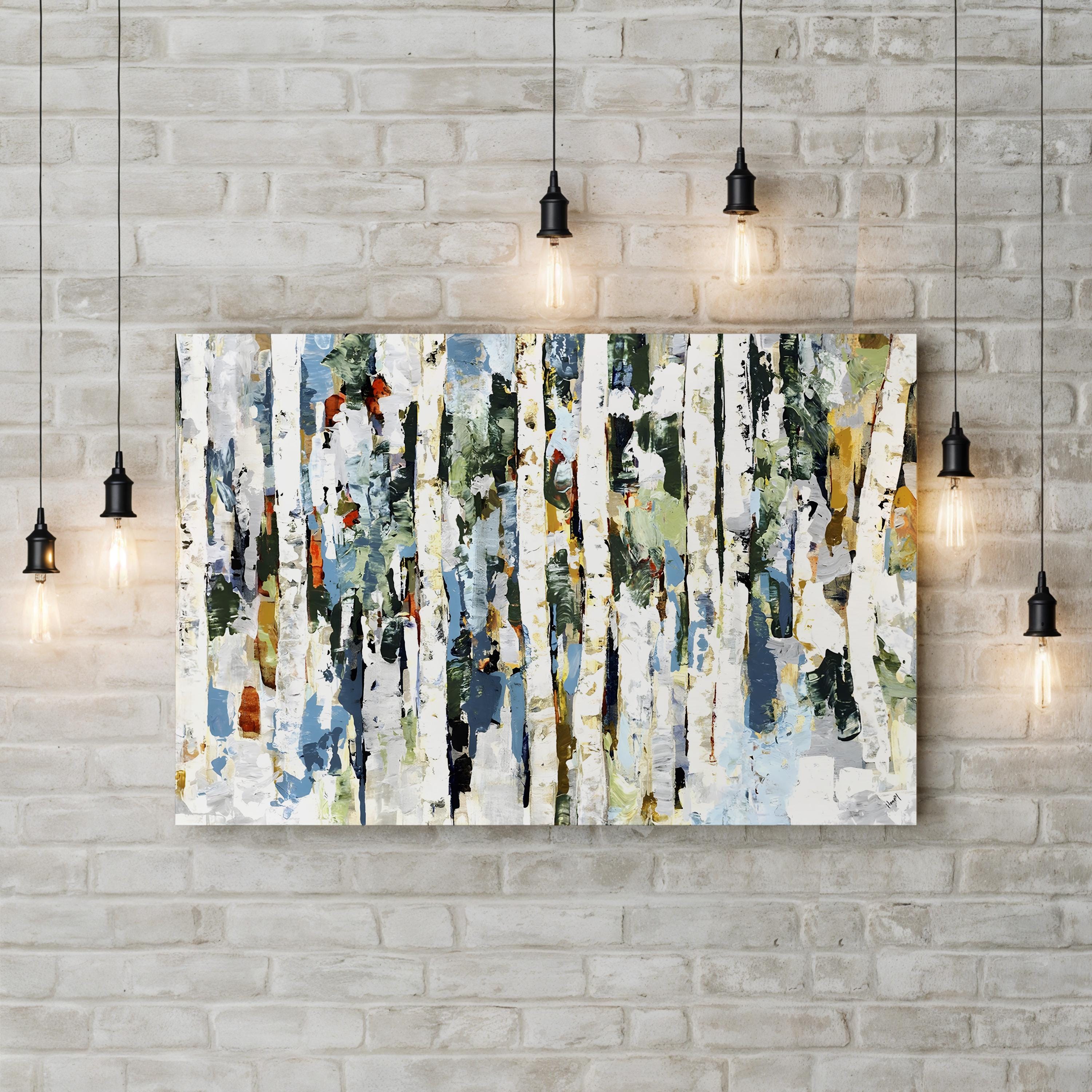 Back to Nature Wall Art by Alexys Henry – Contemporary Abstract Landscape Canvas