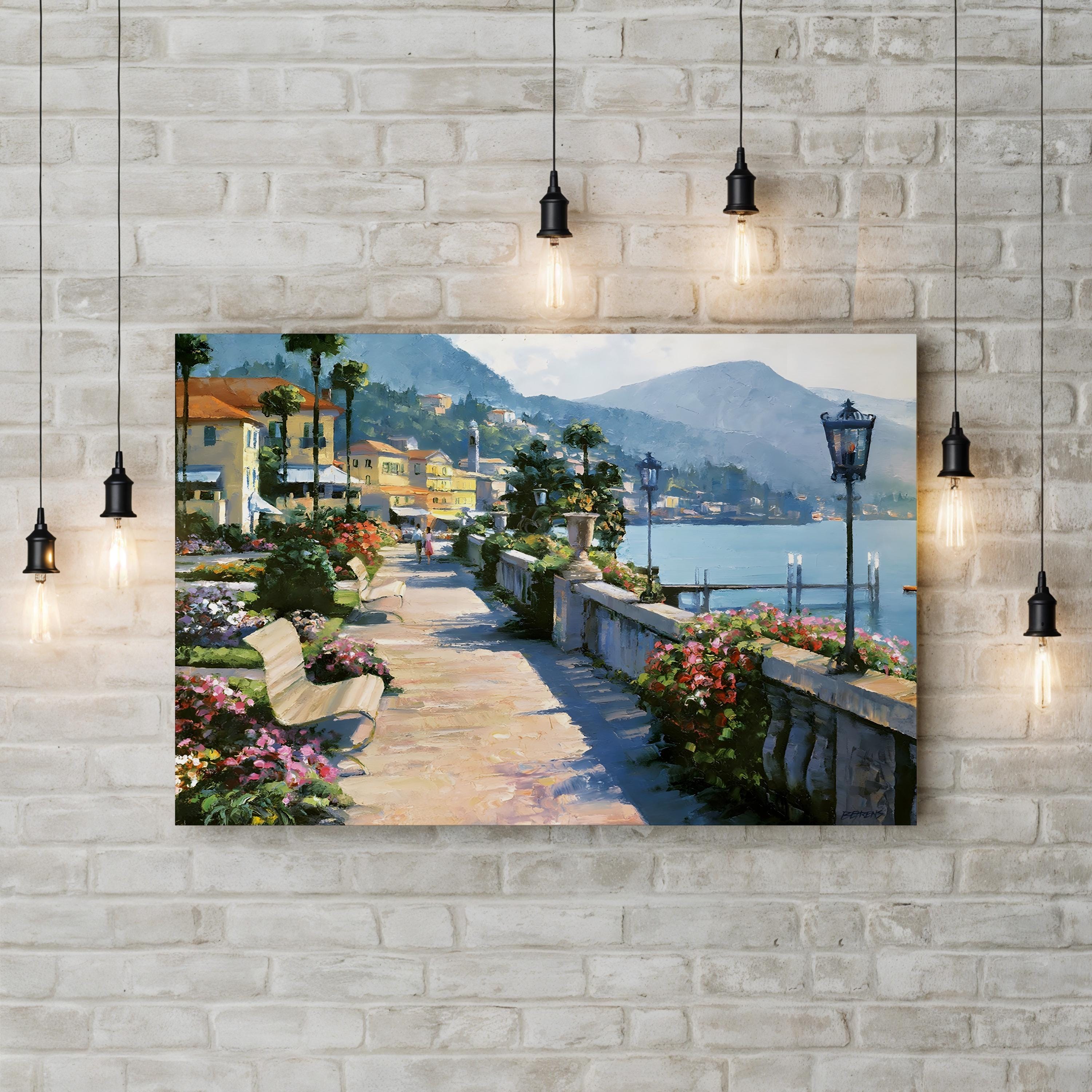 Bellagio Promenade Wall Art by Howard Behrens