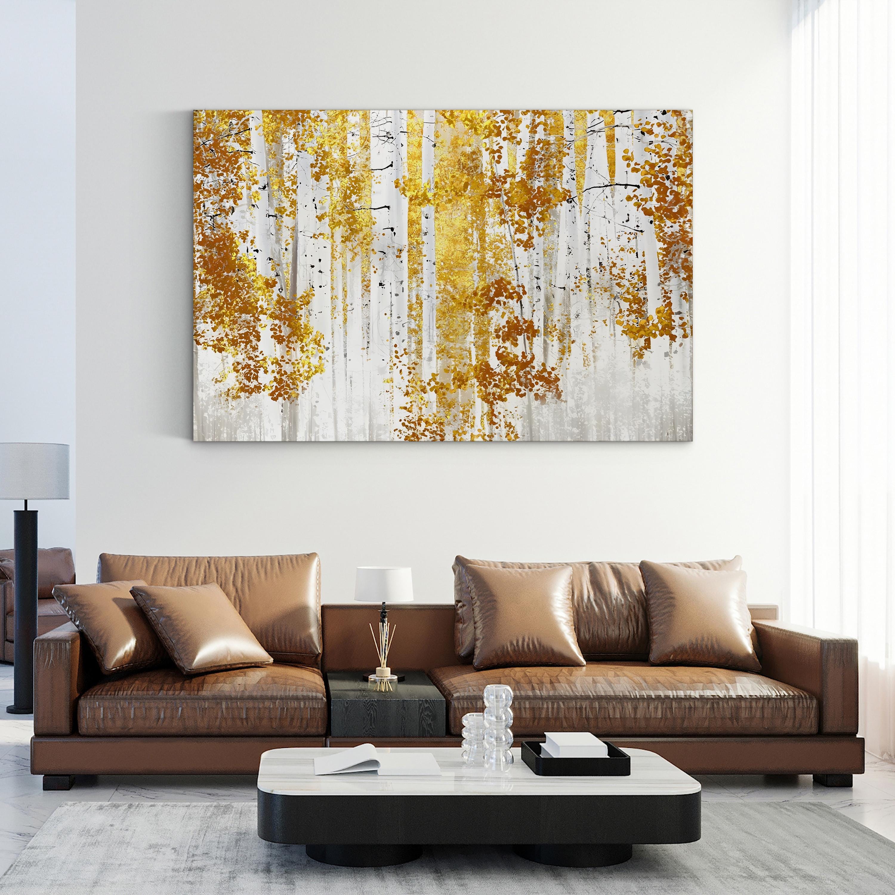 Contemporary Birch Trees Y Forest by Alex Hanson