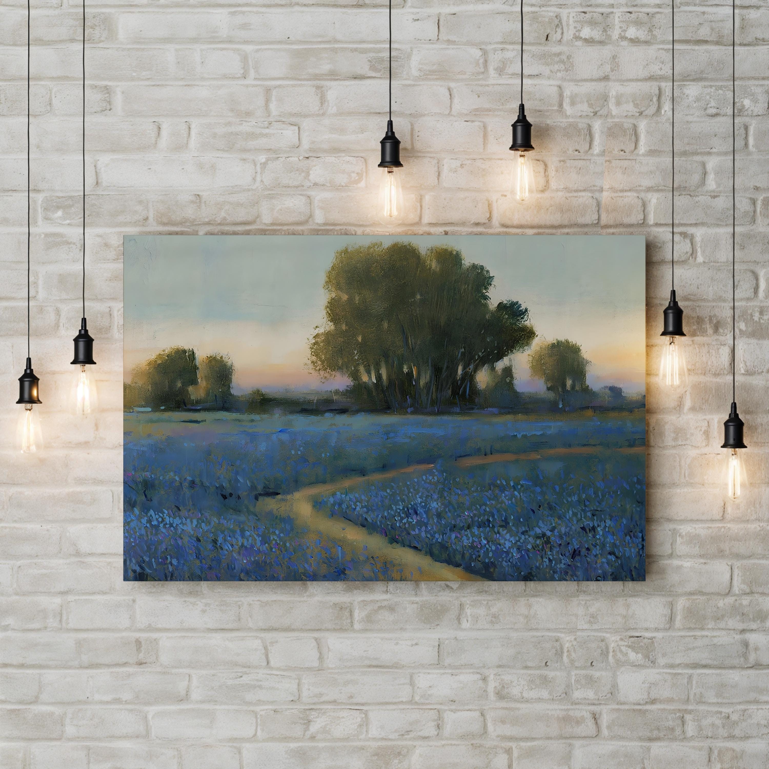 Blue Bonnet Field I Wall Art by Tim O’Toole